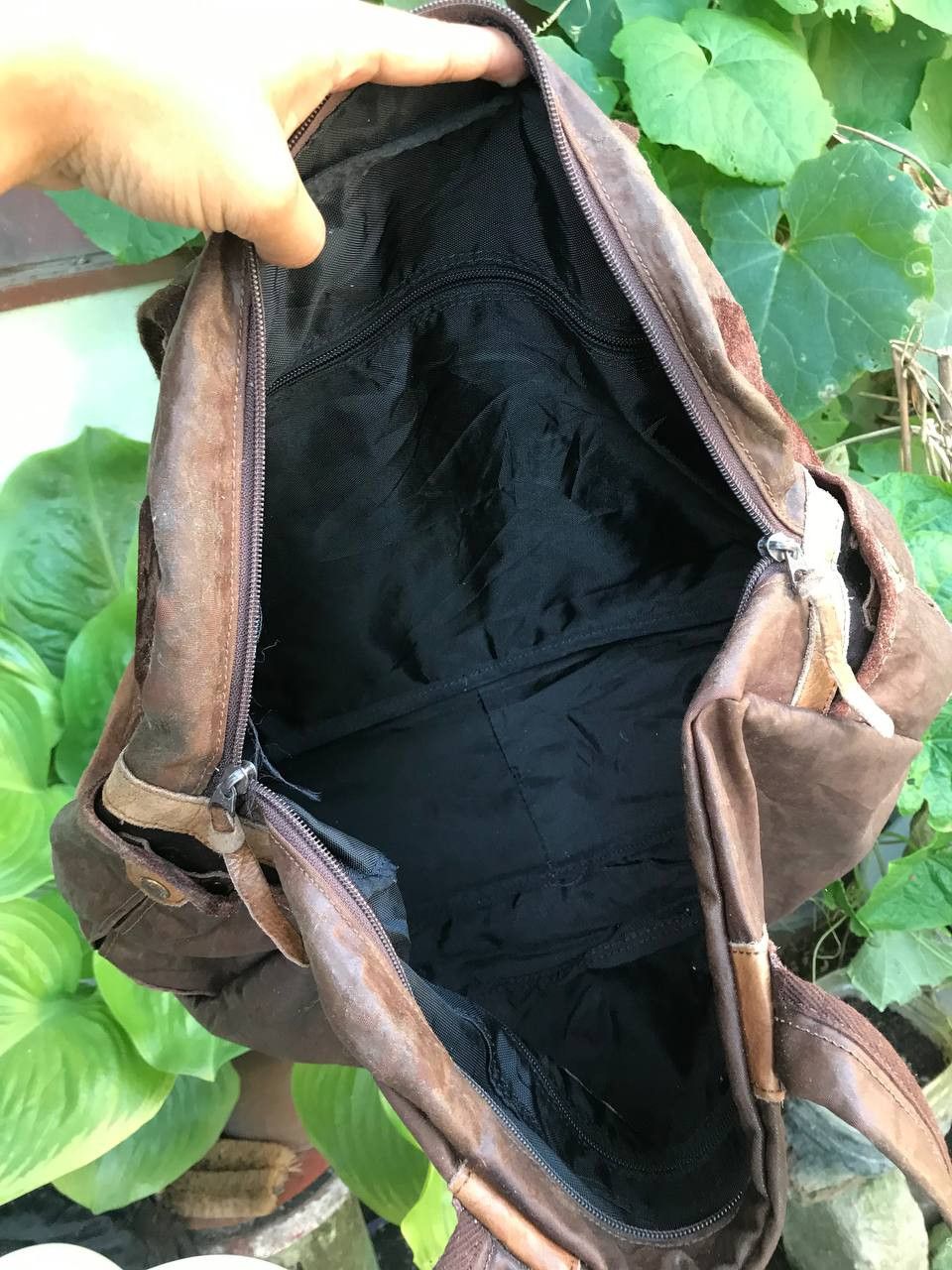 Japanese Brand × MasterPiece Masterpiece Leather Duffle Bag Size ONE SIZE - 3 Thumbnail
