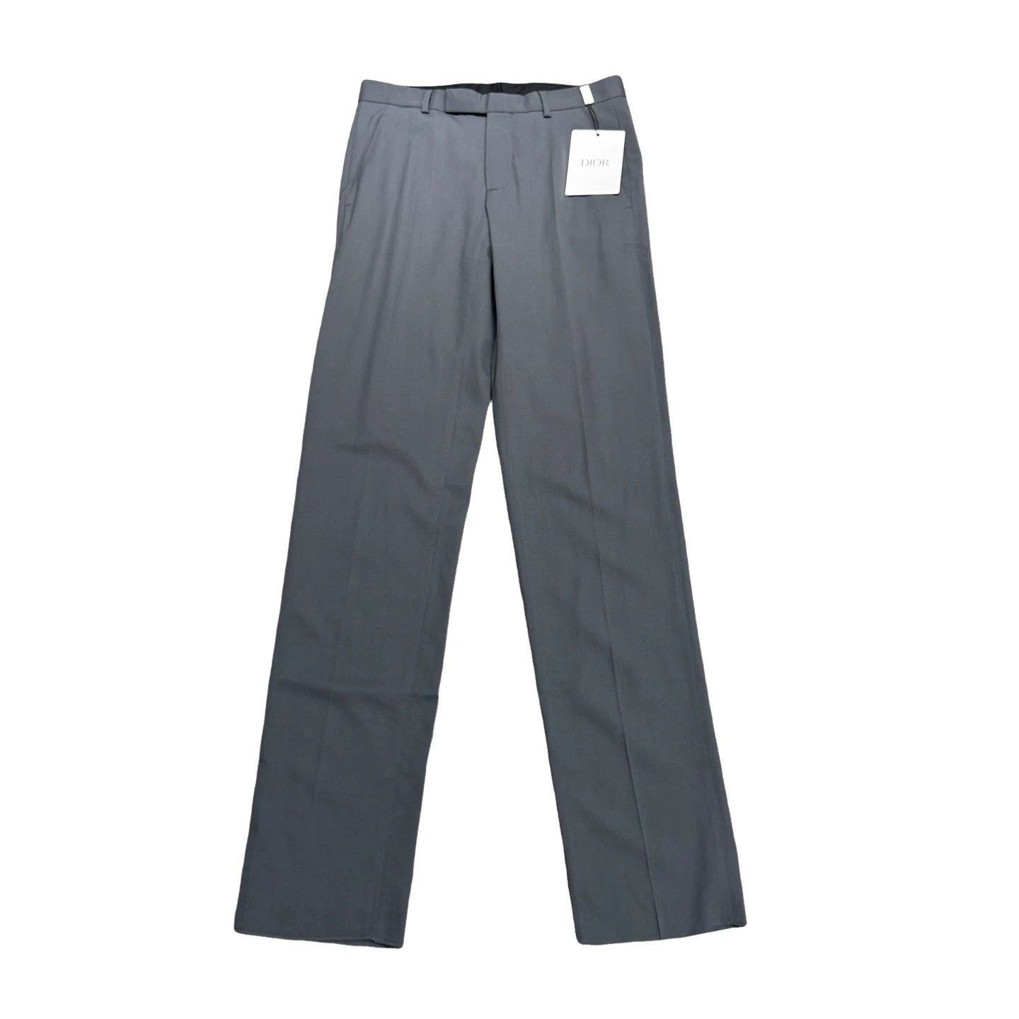 Dior Dior Grey Blue Wool Casual Pants Size 44 Size US 28 / EU 44 - 1 Thumbnail