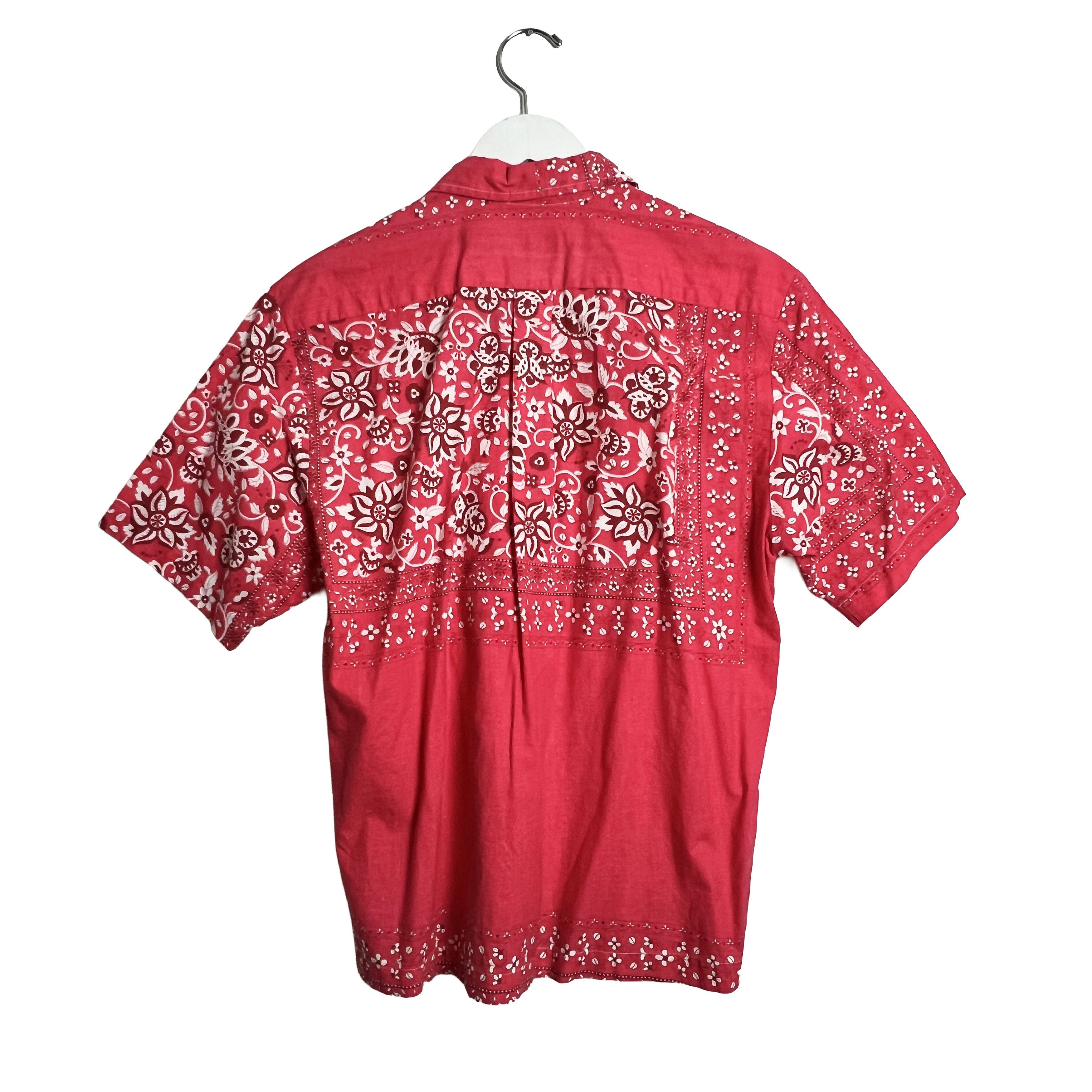 Other Farms New York Bandana Button Down Shirt Size US M / EU 48-50 / 2 - 2 Thumbnail
