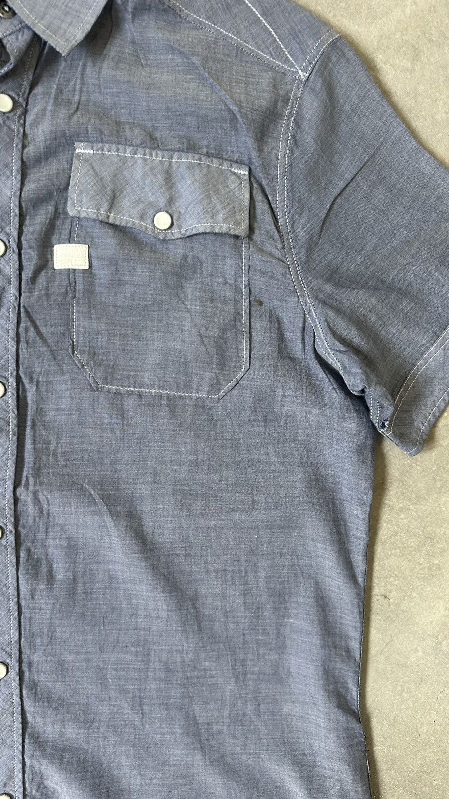G-Star G-STAR RAW DENIM THIN SHIRT Size US L / EU 52-54 / 3 - 3 Thumbnail