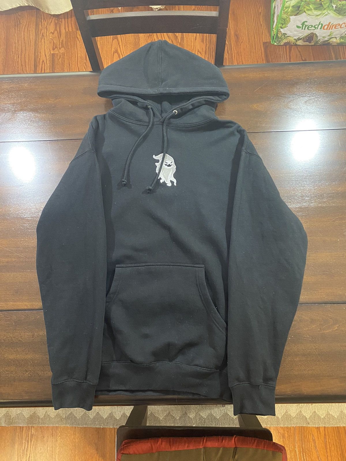 image of Destroy Lonely Impure Us Grim Reaper Hoodie in Black, Men's (Size Medium)