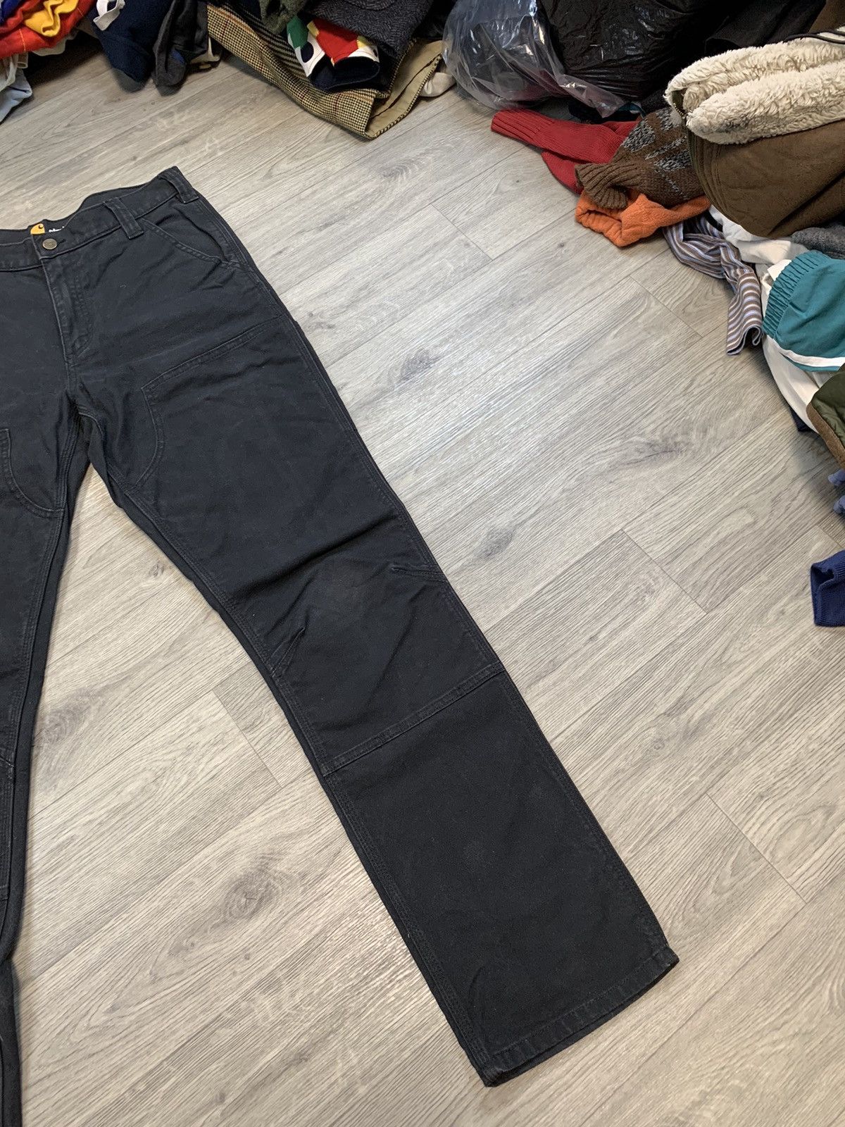 Carhartt Carhartt cargo straight fit denim pants Size US 33 - 7 Thumbnail