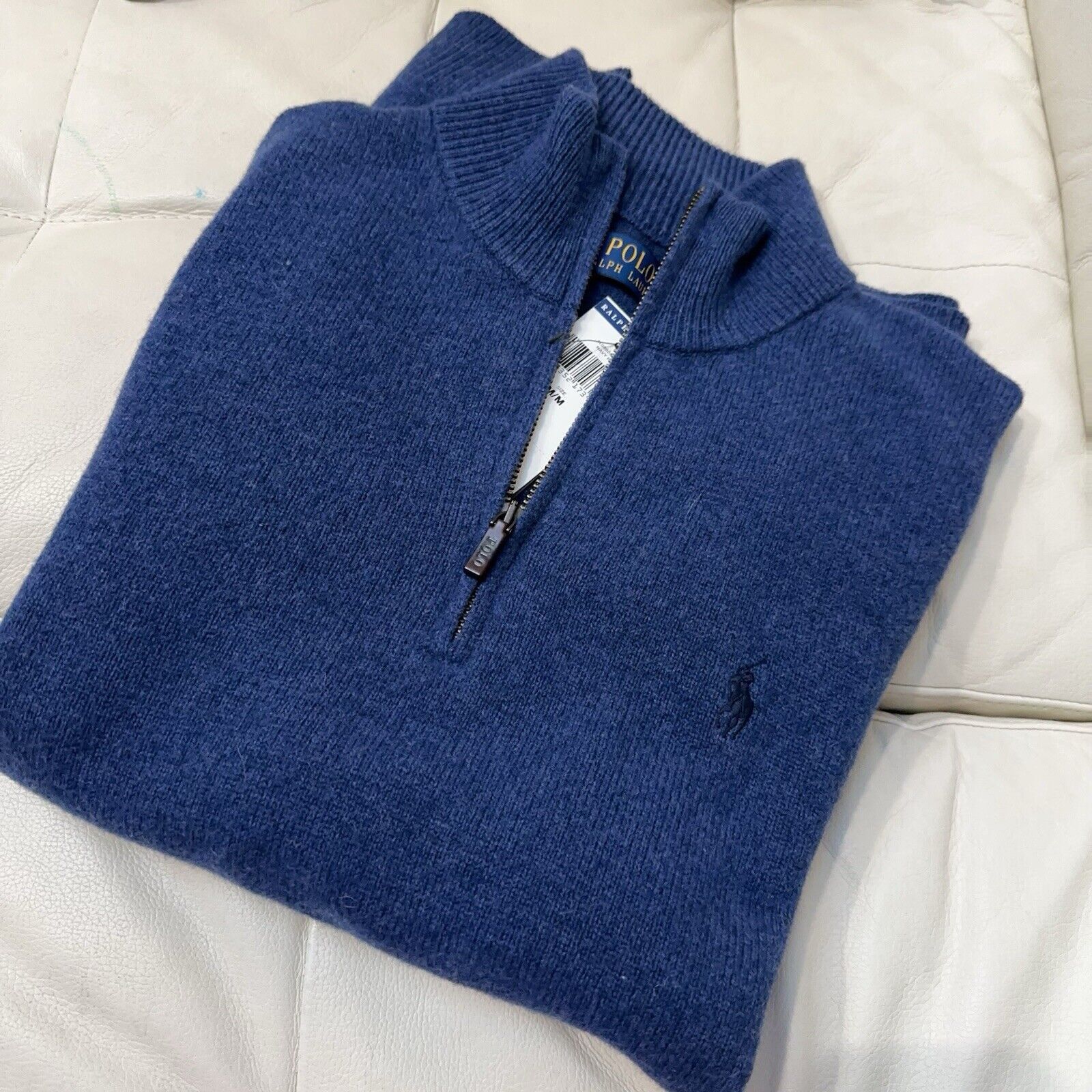 Ralph Lauren NWT Polo Ralph Lauren Men’s Long Sleeve Pullover Wool Size US M / EU 48-50 / 2 - 7 Thumbnail