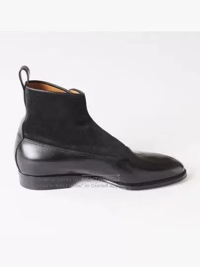 Other Le Yucca Handmade Leather Button Boots. Size US 6.5 / IT 36.5 - 3 Thumbnail