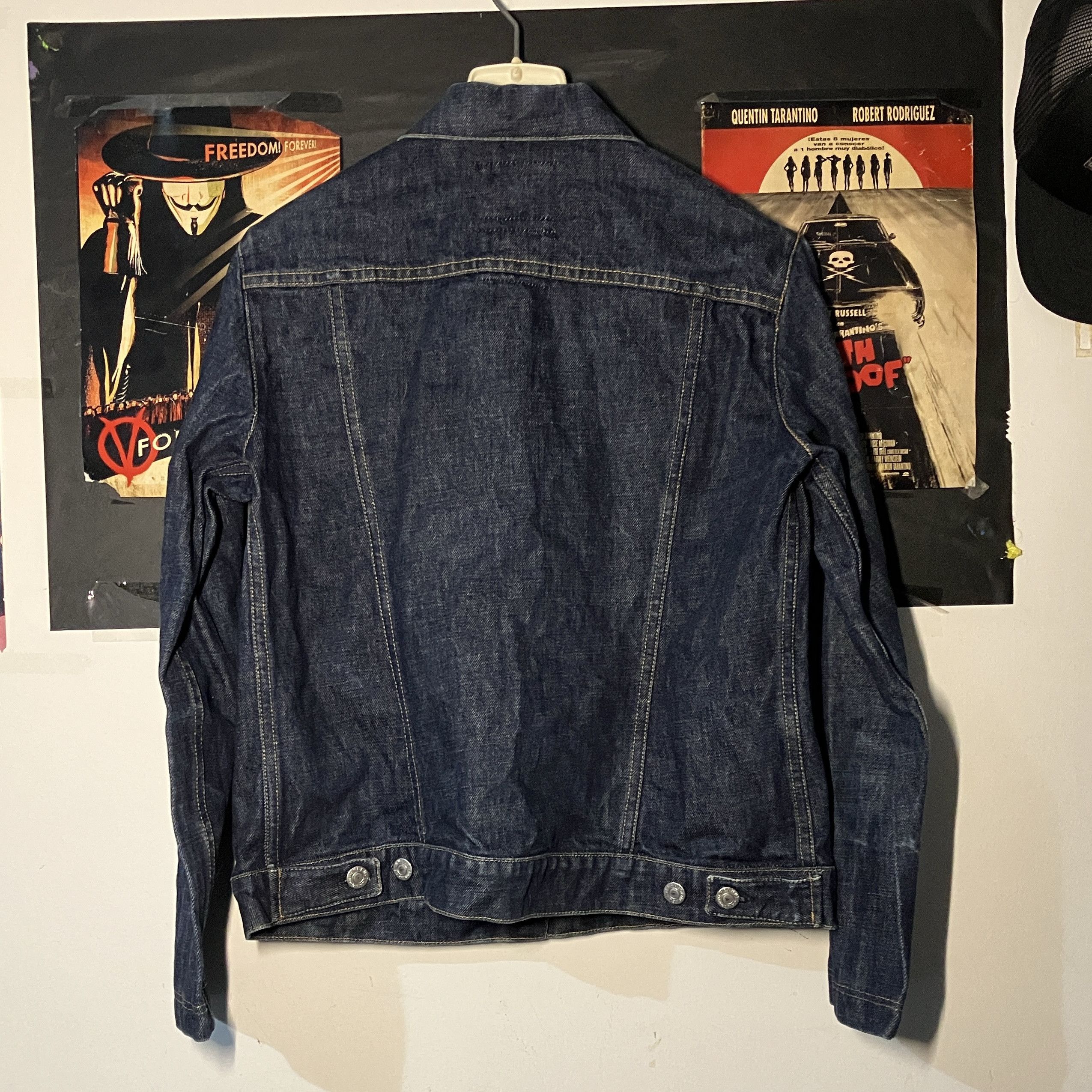 Helmut Lang [ARCHIVE] Vintage Helmut Lang Denim Jacket - Size M - Indigo Size M / US 6-8 / IT 42-44 - 2 Thumbnail