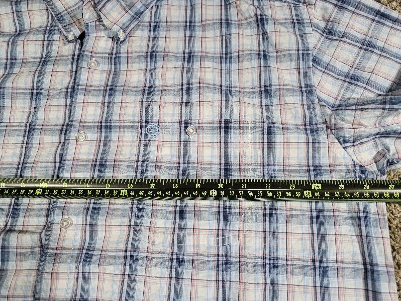Wrangler Wrangler George Strait Collection Shirt 2XL Plaid Button Size US XXL / EU 58 / 5 - 7 Thumbnail