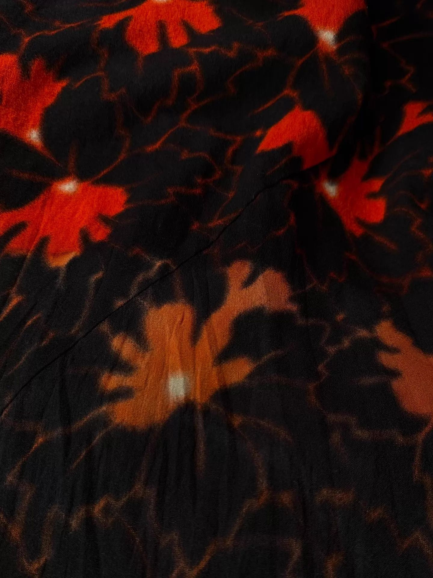 Comme des Garcons CDG 1993aw Synergy Decolorized Floral Dress Women's Size 27" / US 4 / IT 40 - 4 Thumbnail