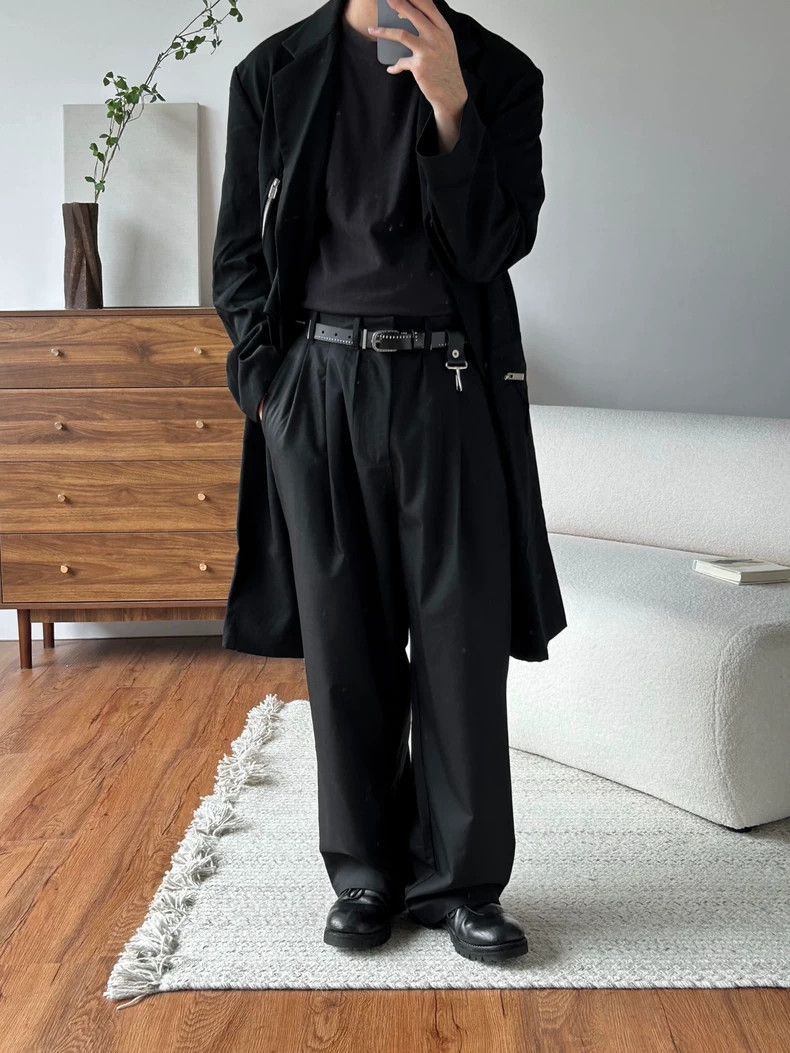 Yohji Yamamoto Yohji Yamamoto Yohji Yamamoto Multi-Pocket Zipper Coat Size US M / EU 48-50 / 2 - 4 Thumbnail