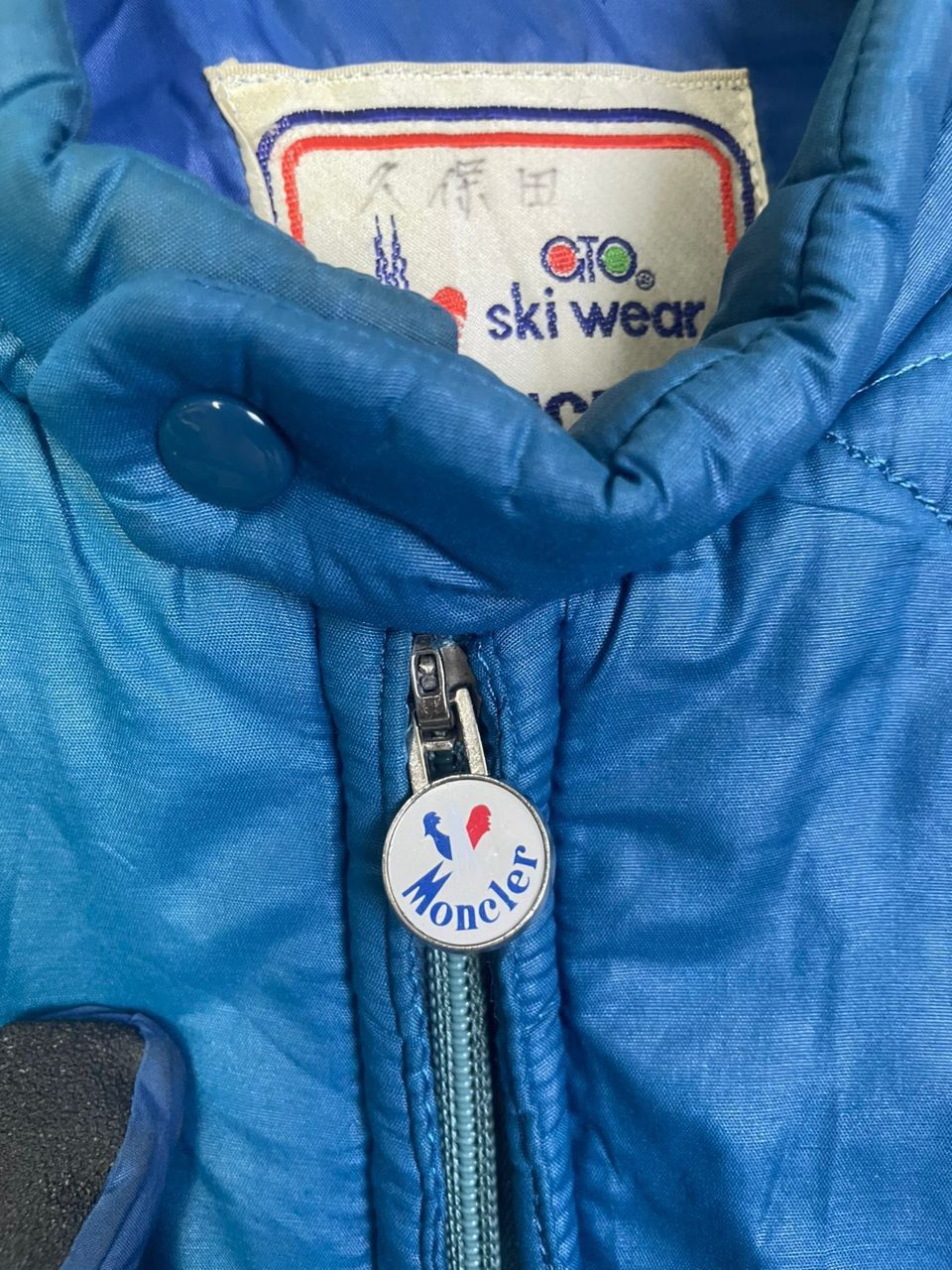 Moncler × Vintage Vintage 1990s Moncler Hoodie Jacket Size US L / EU 52-54 / 3 - 3 Thumbnail