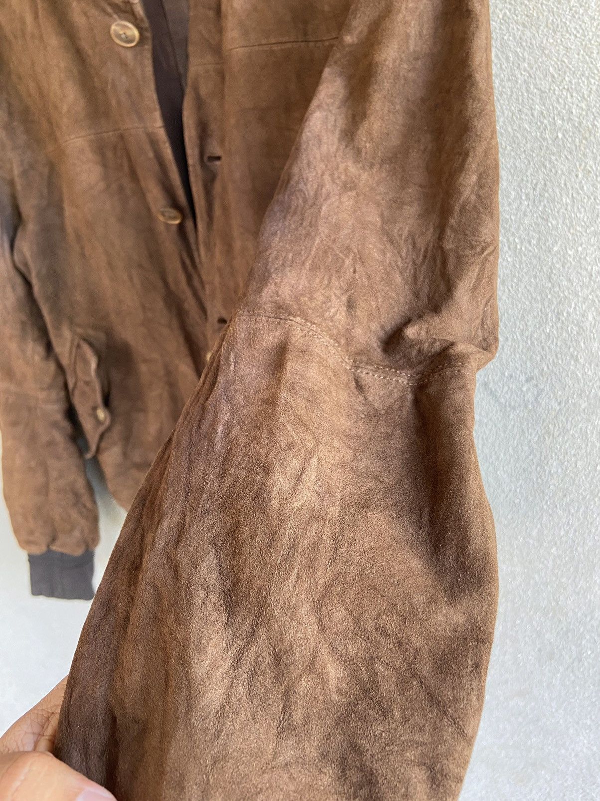 Tomorrowland TOMORROWLAND Suede leather jacket Size US S / EU 44-46 / 1 - 5 Thumbnail