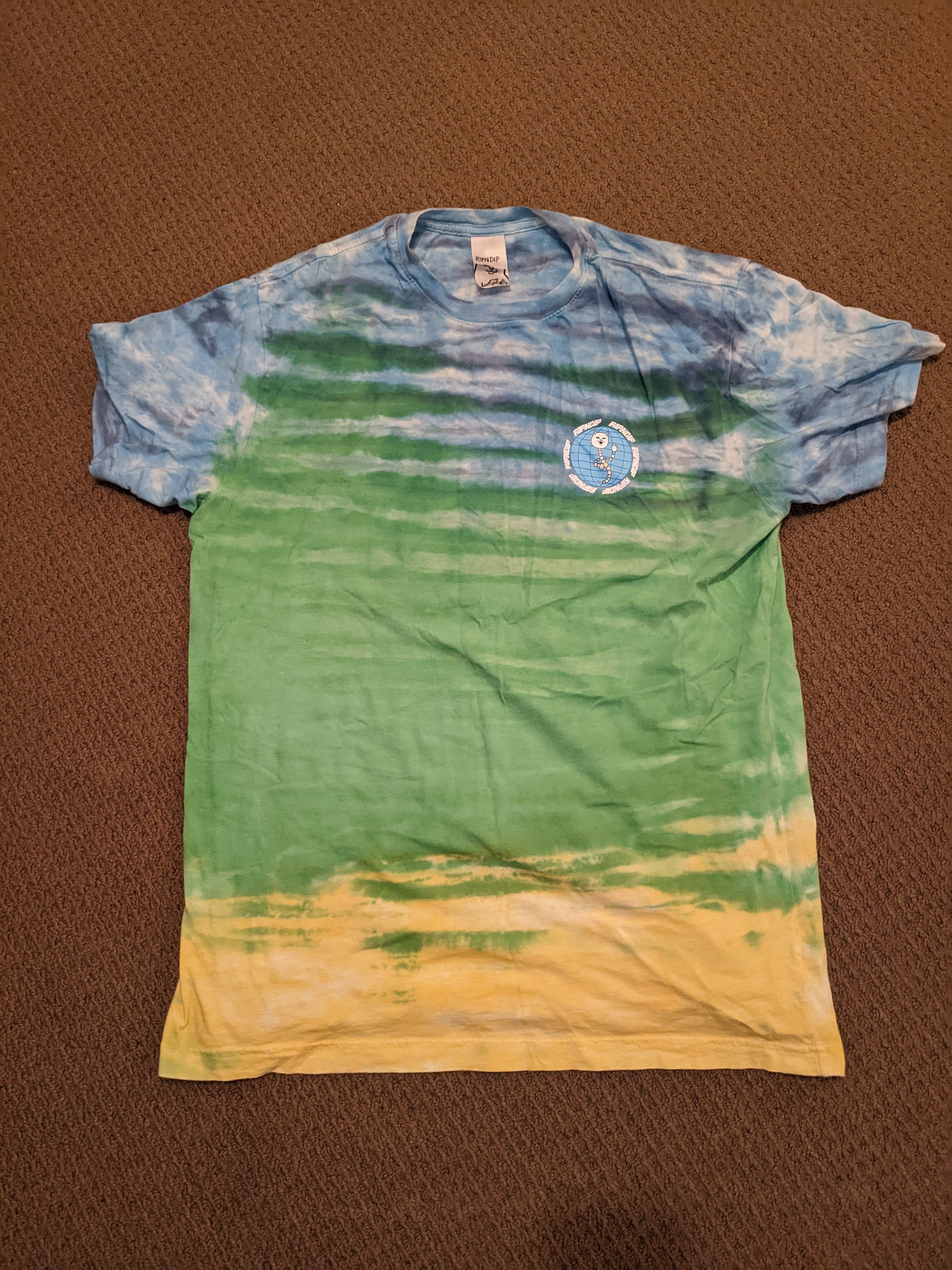 RIPNDIP Rip N Dip Tie Dye T-shirt Size US L / EU 52-54 / 3 - 1 Thumbnail
