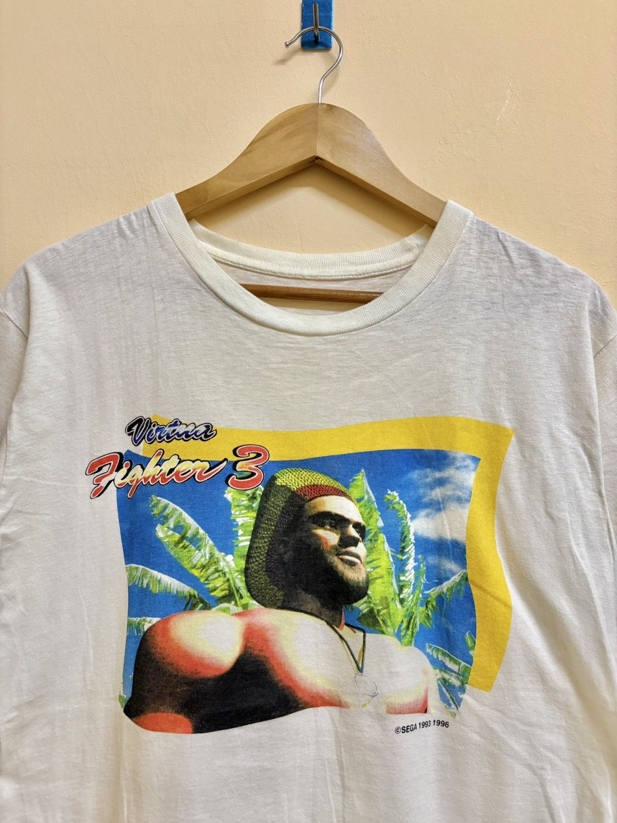 Vintage Vintage 90s Virtua Fighter 3 Jeffry Mcwild Game Sega Size US M / EU 48-50 / 2 - 1 Thumbnail