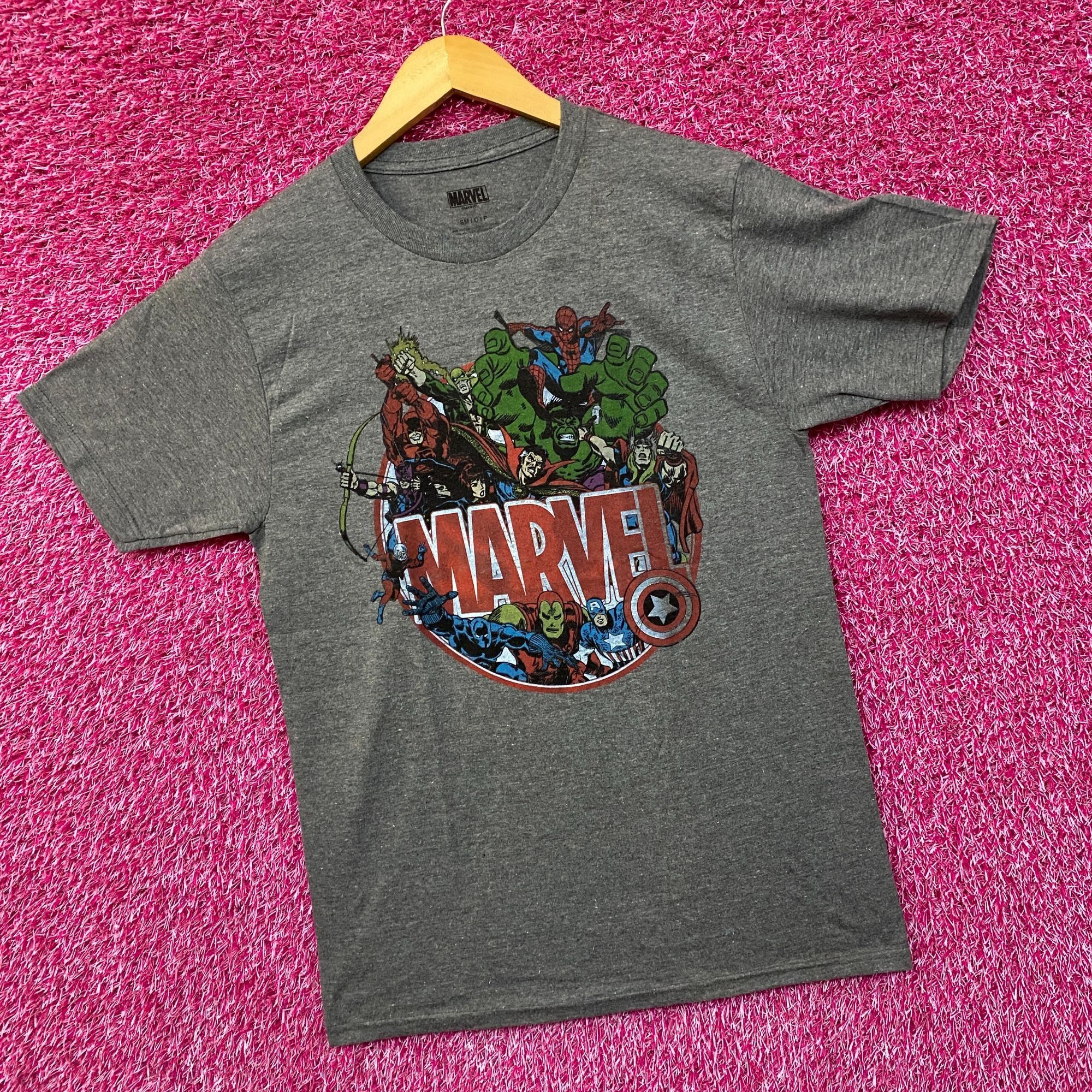 Marvel Comics Marvel Comics Avengers Super Heroes Retro T-Shirt SM Size US M / EU 48-50 / 2 - 3 Thumbnail