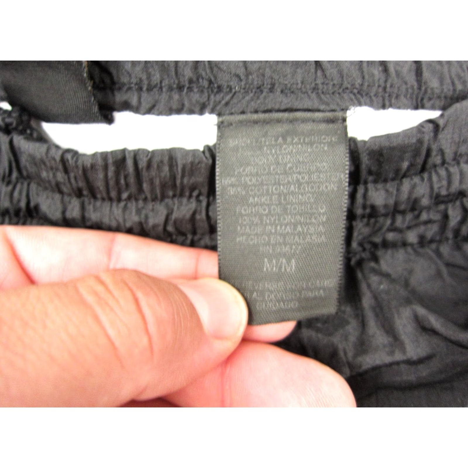 Vintage VINTAGE J. C. Penney Track Pants Mens Medium Black Nylon Joggers 90s Jeans? (Note: Original lacks jeans; adjusted to maintain original words only) Size US 31 - 7 Thumbnail