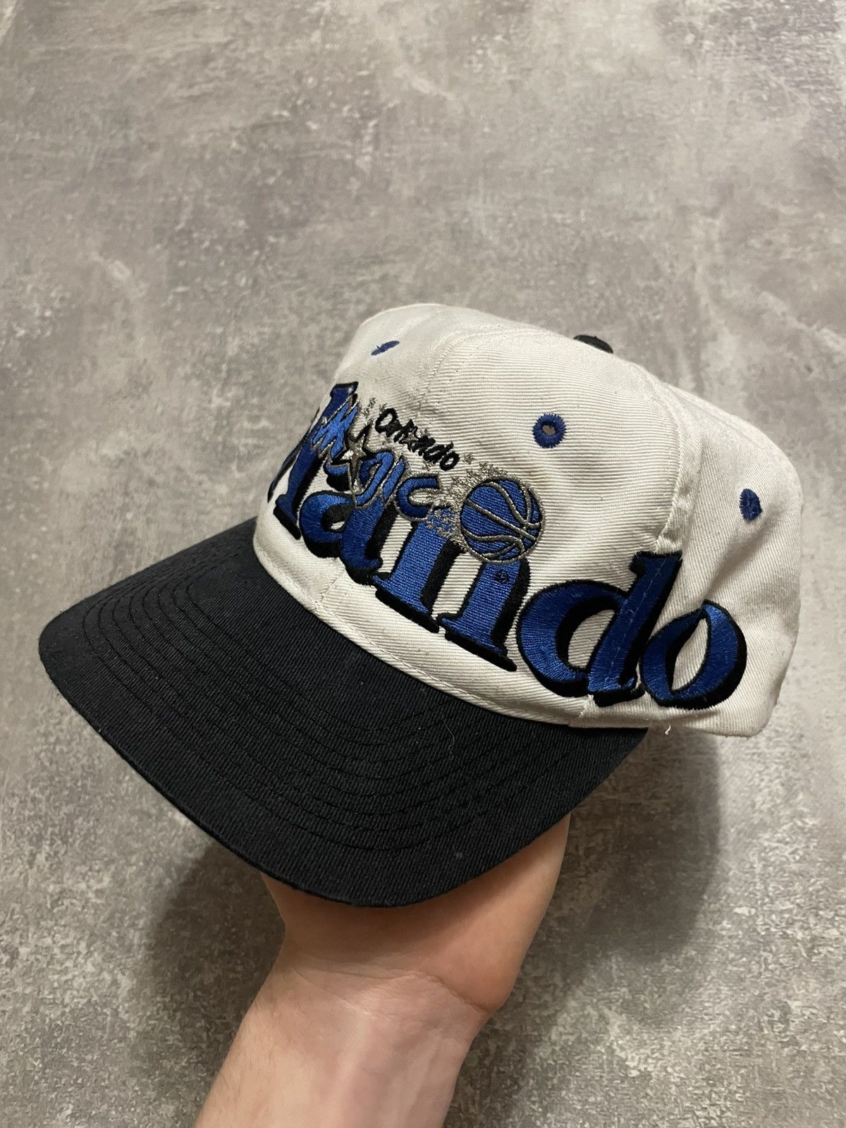 Logo 7 × NBA × Vintage Vintage Orlando Magic NBA Deadstock Baseball Snapback Cap Size ONE SIZE - 4 Thumbnail