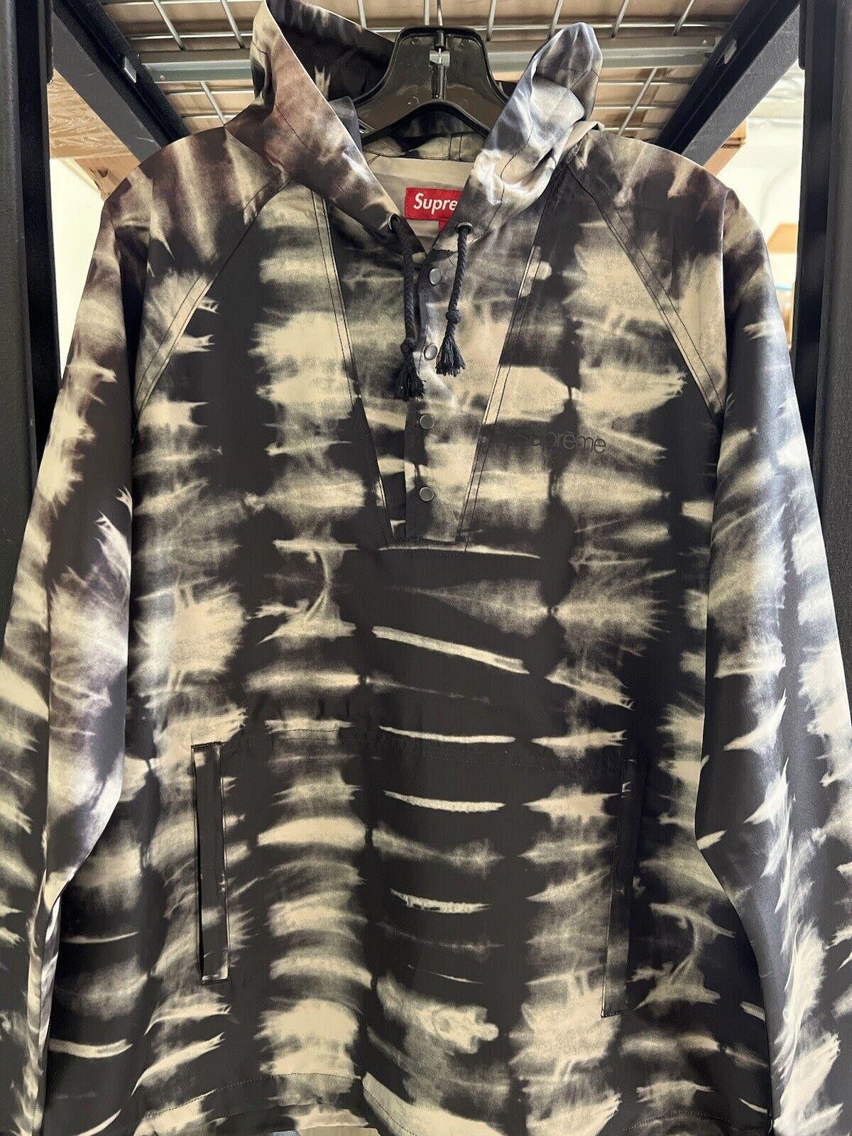 Supreme SS13 Supreme Tie Dye Anorak Pullover Black Size Medium 2013 Size US M / EU 48-50 / 2 - 2 Thumbnail