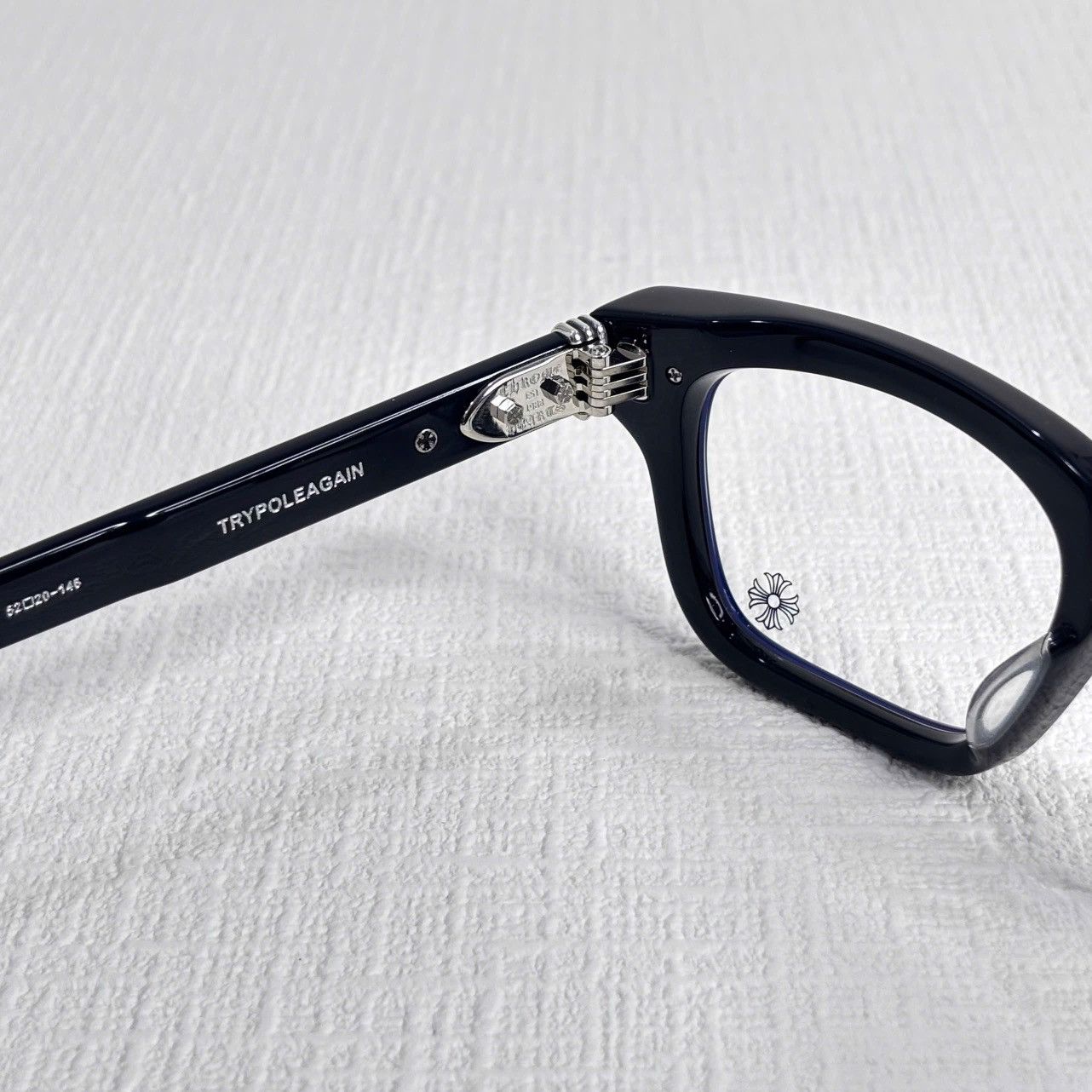 Chrome Hearts CHROME HEARTS TRYPOLEAGAIN BLACK Size ONE SIZE - 7 Thumbnail