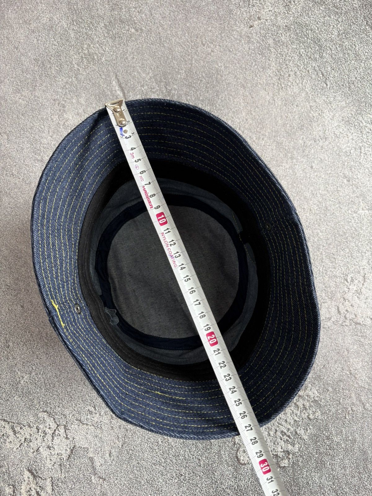 Jean Paul Gaultier Jean Paul Gaultier Pour Vous Denim Bucket Hat Bucket size OS Size ONE SIZE - 11 Thumbnail