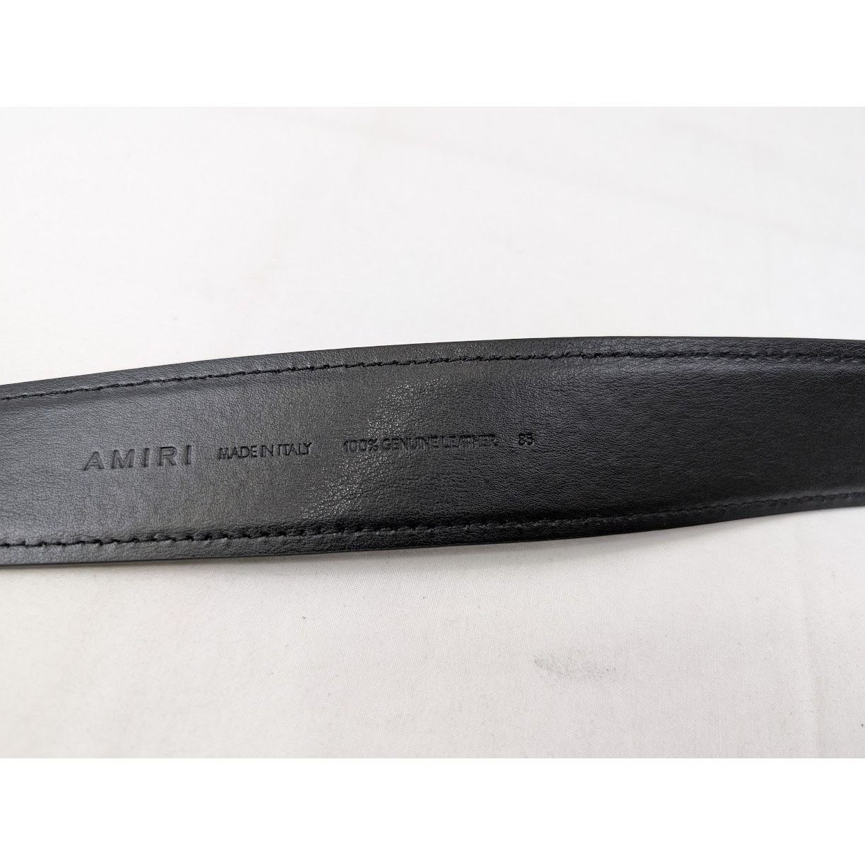 Amiri o1rshd1 Size: 85 CM / Nappa Amiri 4cm Belt in Black Size 34 - 5 Thumbnail
