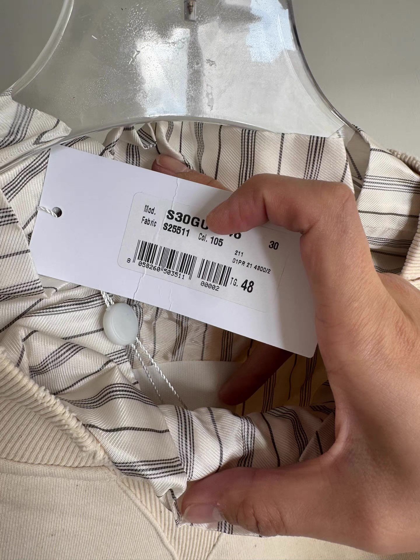 Maison Margiela Maison Margiela fake two-piece sweatshirt jacket Q17 Size US M / EU 48-50 / 2 - 3 Thumbnail