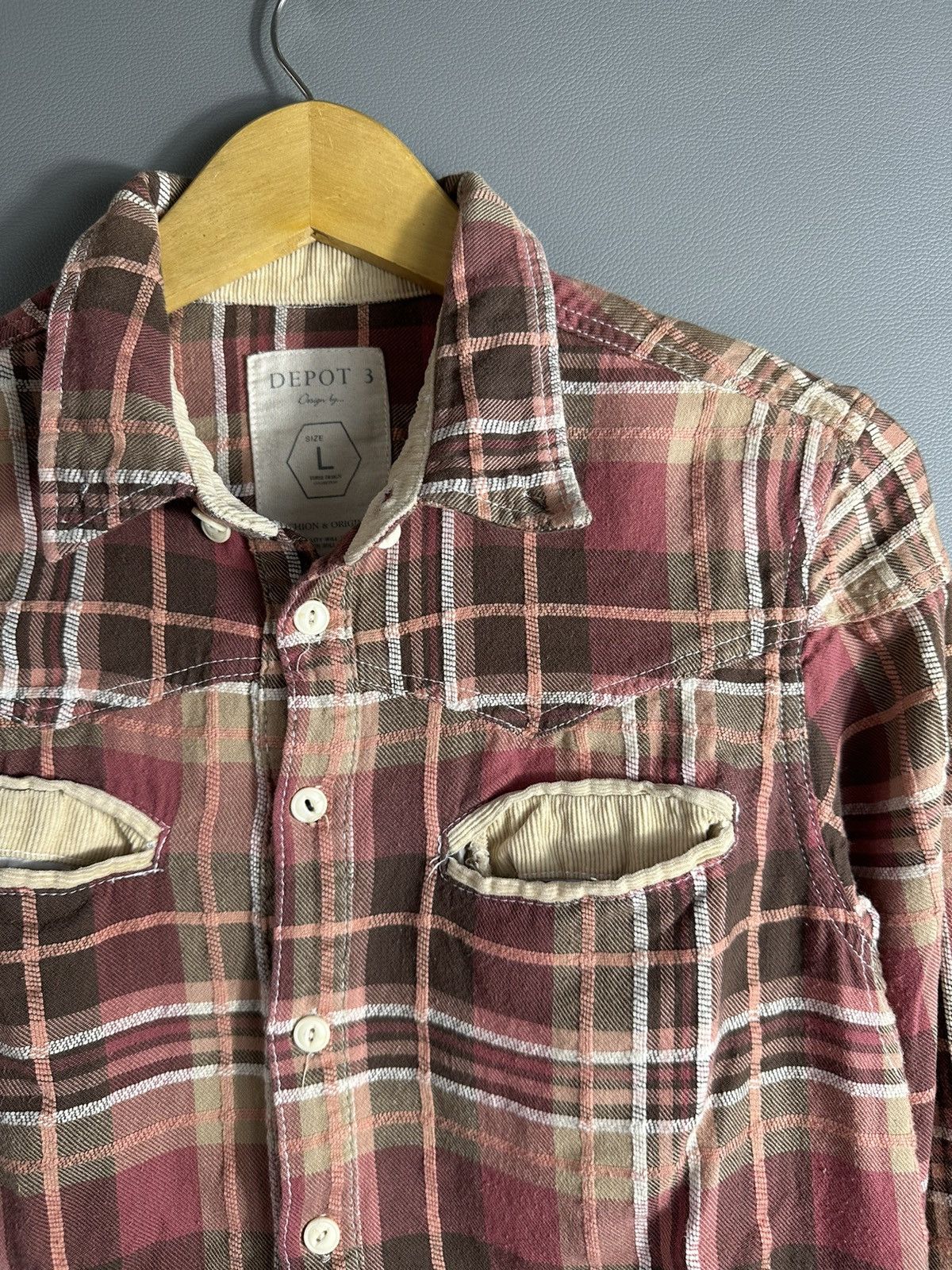 Hysteric Glamour 90s DEPOT 3 POCKET OUTER SEAM DISTRESSED JUNYA CDG STYLE Size US M / EU 48-50 / 2 - 3 Thumbnail