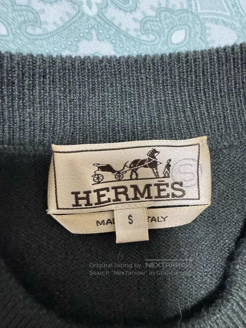 Hermes Hermes Cashmere sweater Size US S / EU 44-46 / 1 - 6 Thumbnail