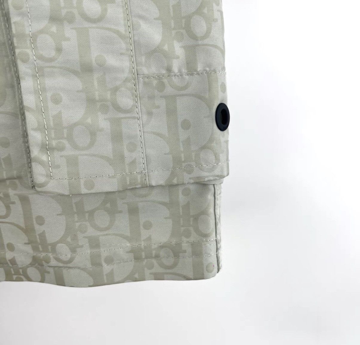Dior Dior Light Grey All Over Print Beach Shorts K12 Size 26" / US 2 / IT 38 - 5 Thumbnail
