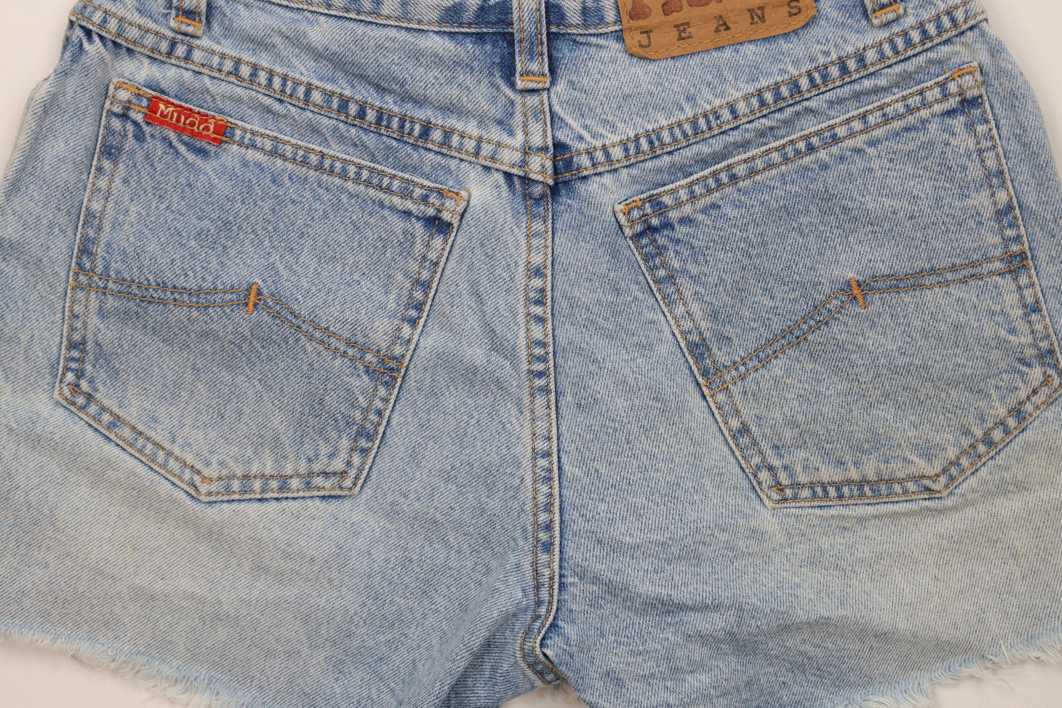 Vintage Vintage 90s Y2K MUDD Cut Off Denim Jean Shorts Jorts Size 28" / US 6 / IT 42 - 12 Thumbnail