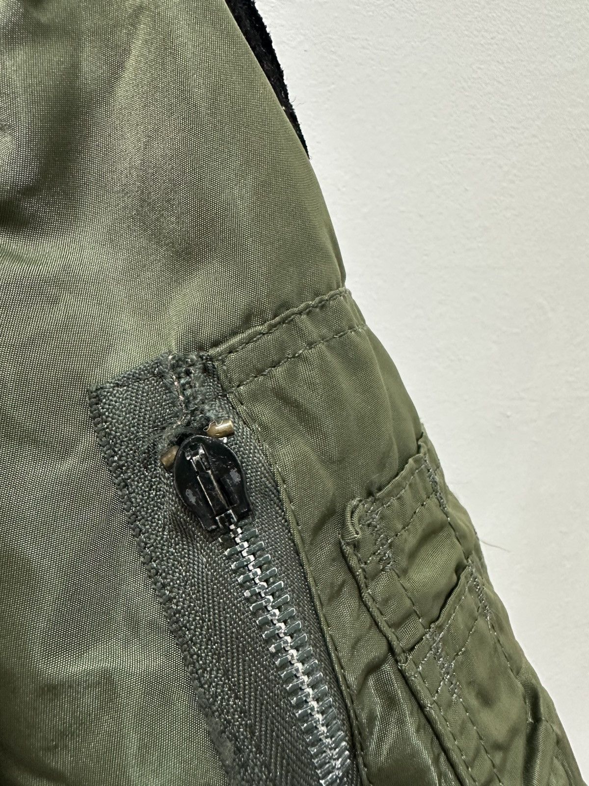 Alpha Industries × Vintage Alpha Industries MA-1 Jacket Destruct System Para rescue Size US M / EU 48-50 / 2 - 6 Thumbnail