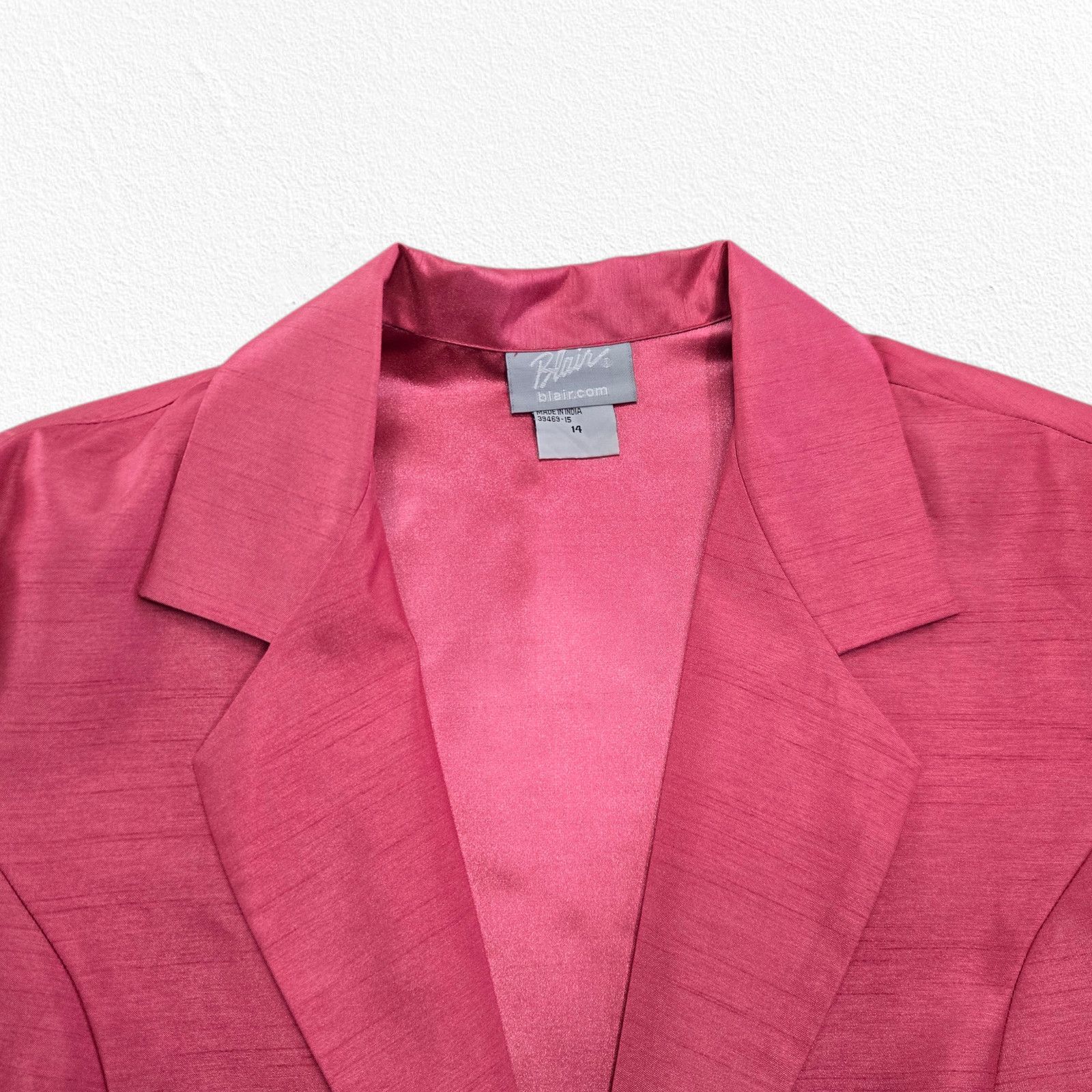 Other Blair Y2K Office Chic Pink Blazer Set Size 14 Size XL / US 12-14 / IT 48-50 - 4 Thumbnail