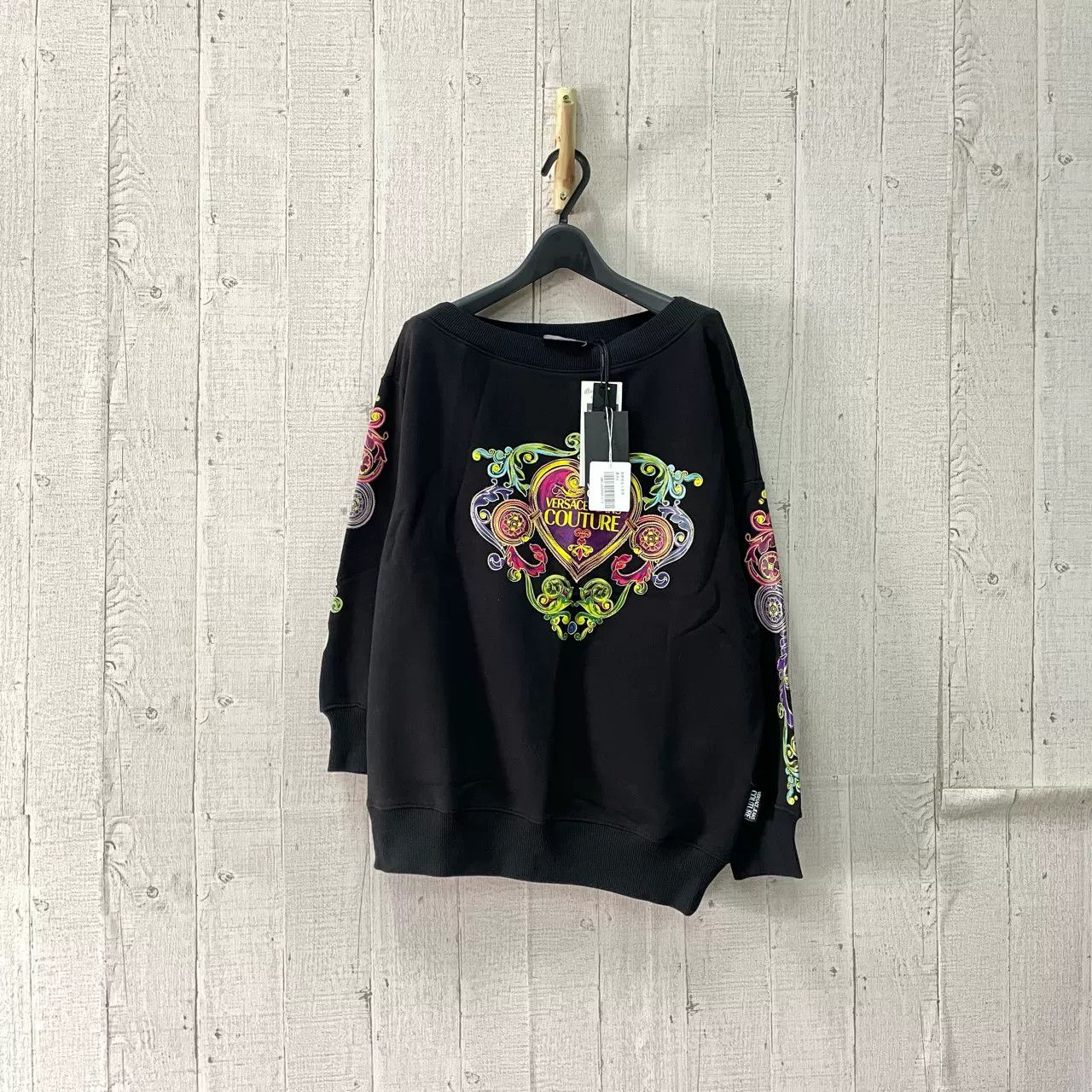 Versace VERSACE Floral Print Sweatshirt Size XS / US 0-2 / IT 36-38 - 1 Thumbnail