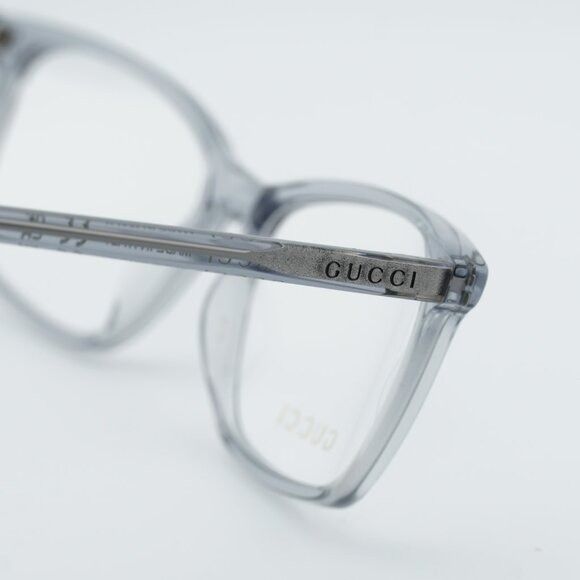 Gucci Gucci GG1997O 008 Square Eyeglasses - Light Blue 57mm Size ONE SIZE - 7 Thumbnail