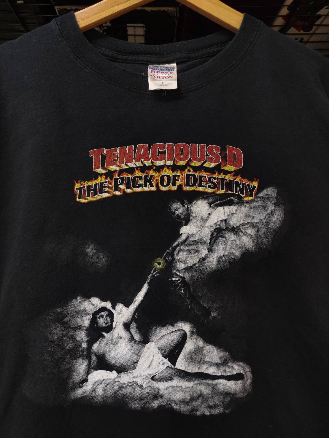 Vtg 00's Tenacious D The Pick Of Destiny Movie T-Shirt