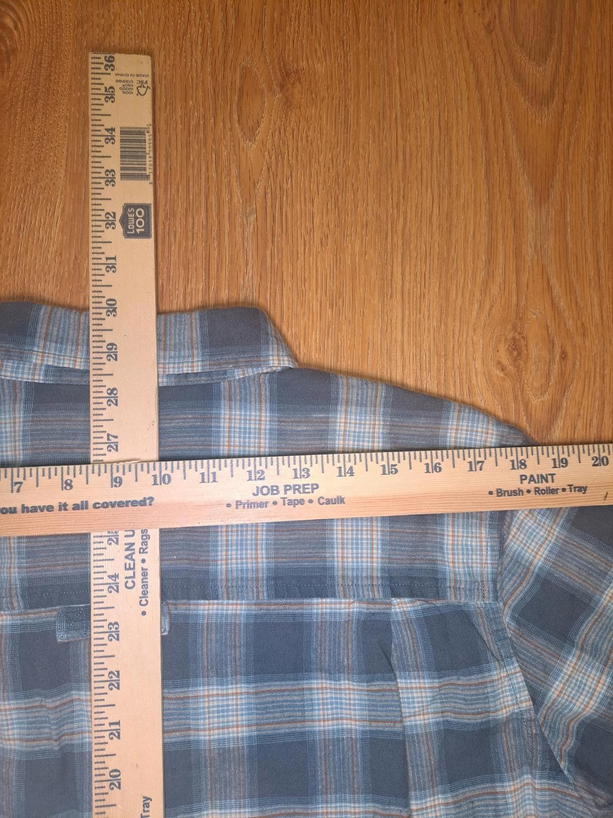 L.L. Bean LL Bean Flannel Button Up Shirt Mens Large Gray Plaid Hemp Size US L / EU 52-54 / 3 - 10 Thumbnail
