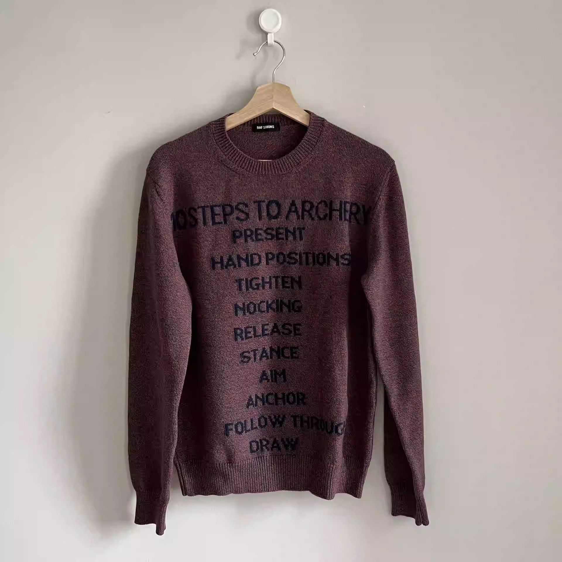 Raf Simons Raf Simons Berry English Sweater-2505 Size US S / EU 44-46 / 1 - 1 Thumbnail
