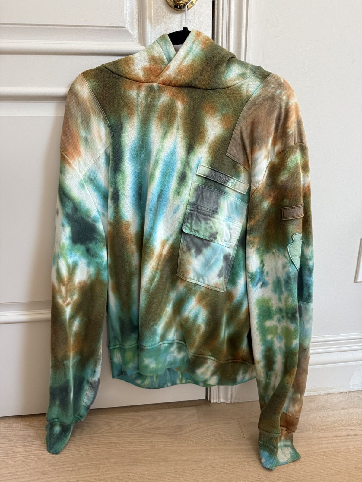 Amiri Amiri Multicolor Tie-Dye hoodie Size US S / EU 44-46 / 1 - 1 Thumbnail