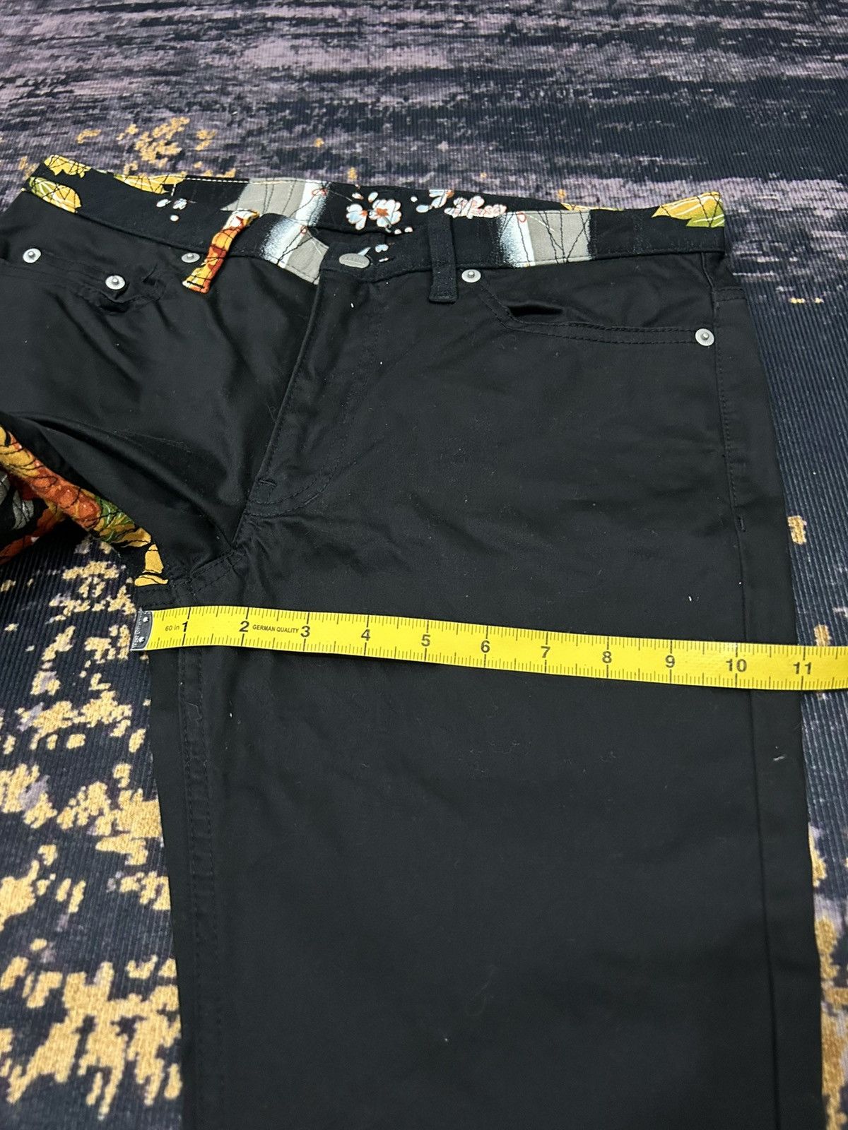 Japanese Brand Japanese Brand Glamdy Flower Motive Restructure Flare Pants Size US 32 / EU 48 - 15 Thumbnail