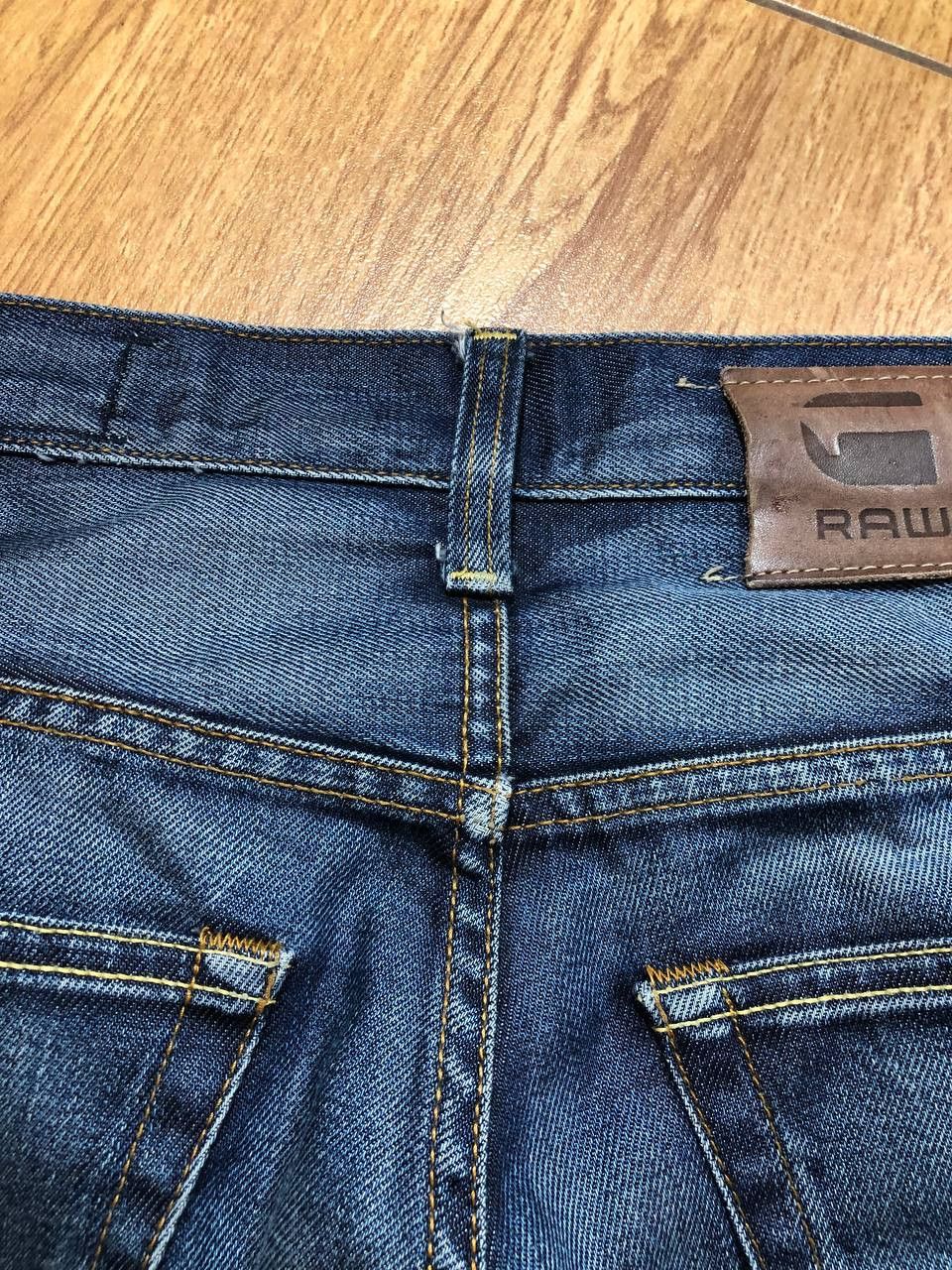G-Star G Star Raw 3301 Straight Denim Pant Trouser Jean Old Money Size US 30 / EU 46 - 8 Thumbnail