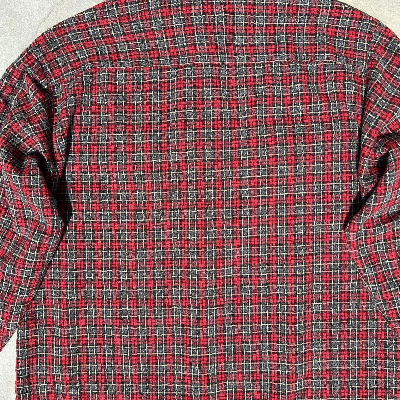 Vintage Vintage 90s Woven Plaid Work Shirt Size US XL / EU 56 / 4 - 6 Thumbnail