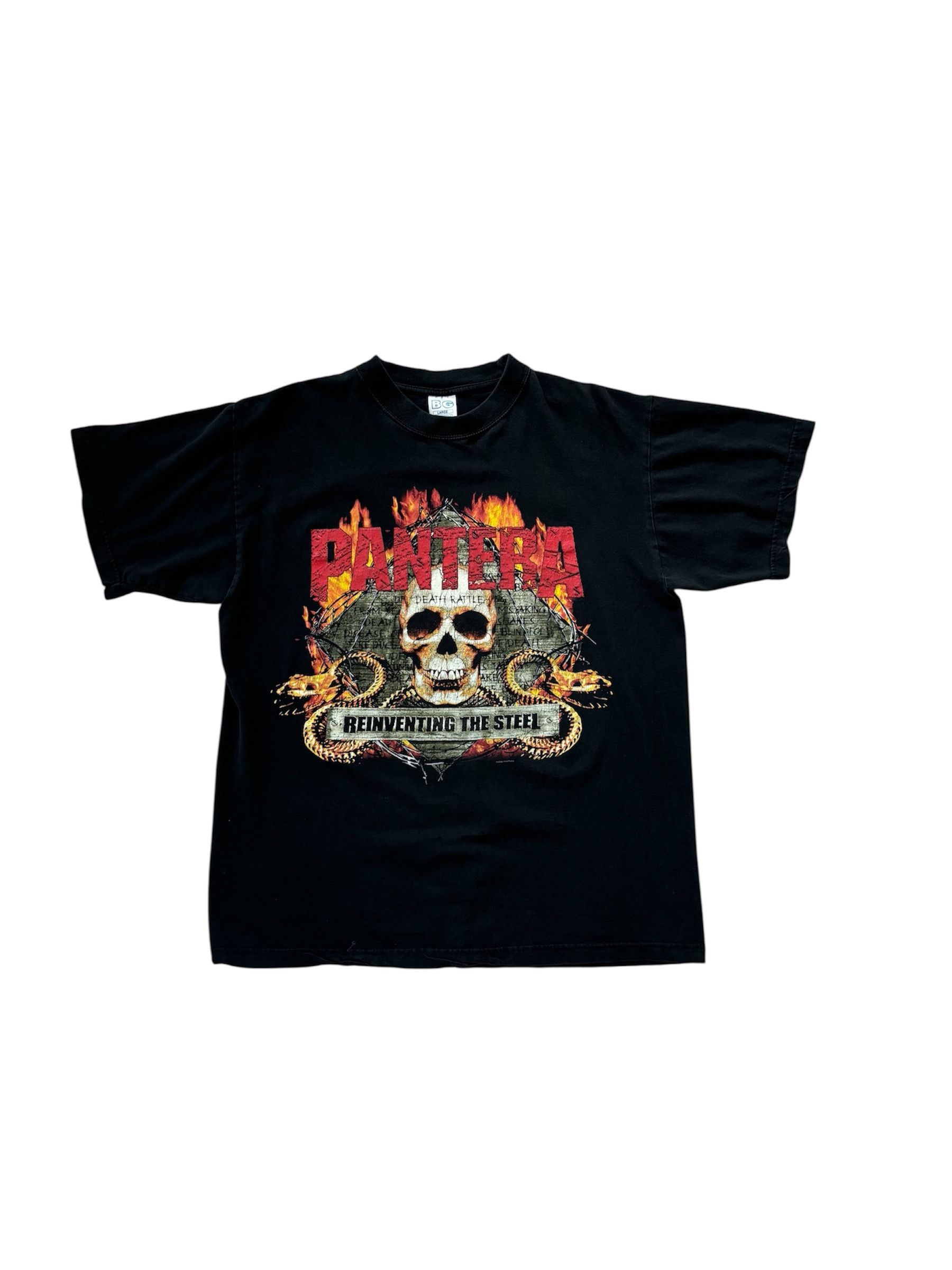 Vintage 2000 Vintage Pantera "Reinventing the Steel" t-shirt Size US L / EU 52-54 / 3 - 1 Thumbnail