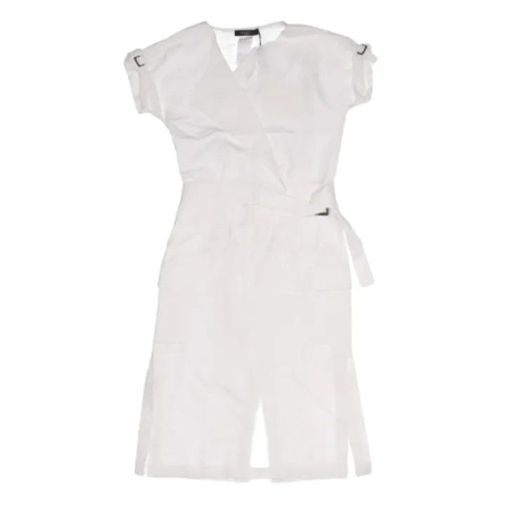 Max Mara MaxMara Sleeveless Elegant White Dress 0079 Size M / US 6-8 / IT 42-44 - 1 Thumbnail