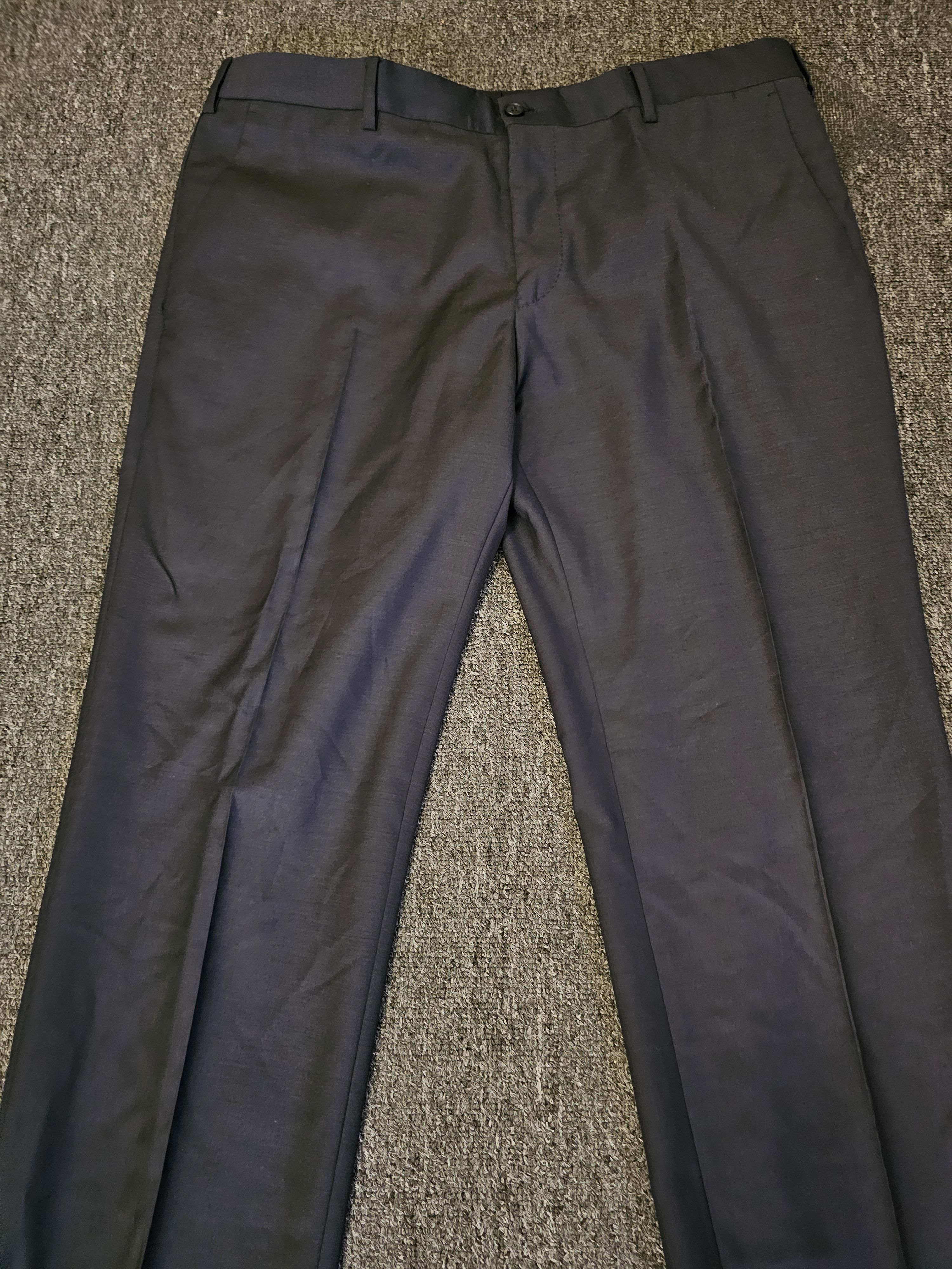 Versace Versace Men's Wool Suit Pants Size 52 Size US 36 / EU 52 - 2 Thumbnail