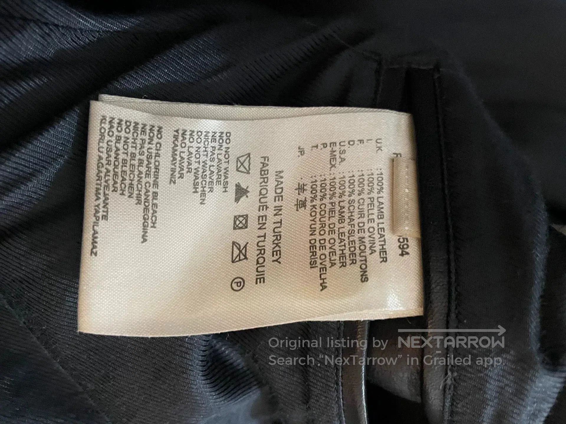 Diesel Black Gold diesel blackgold lambskin leather jacket size 48. Size US M / EU 48-50 / 2 - 5 Thumbnail