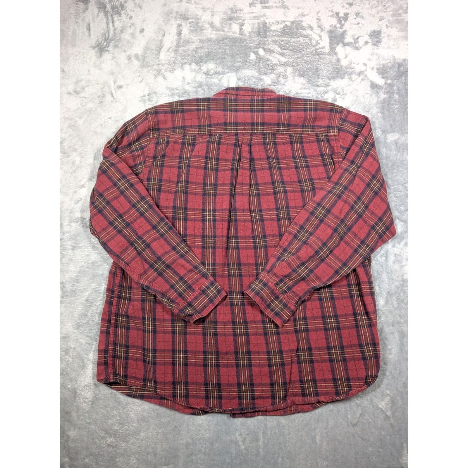 Vintage LL Bean Shirt Mens XL Red Plaid Flannel Long Sleeve Button Front Casual Size US XL / EU 56 / 4 - 6 Thumbnail