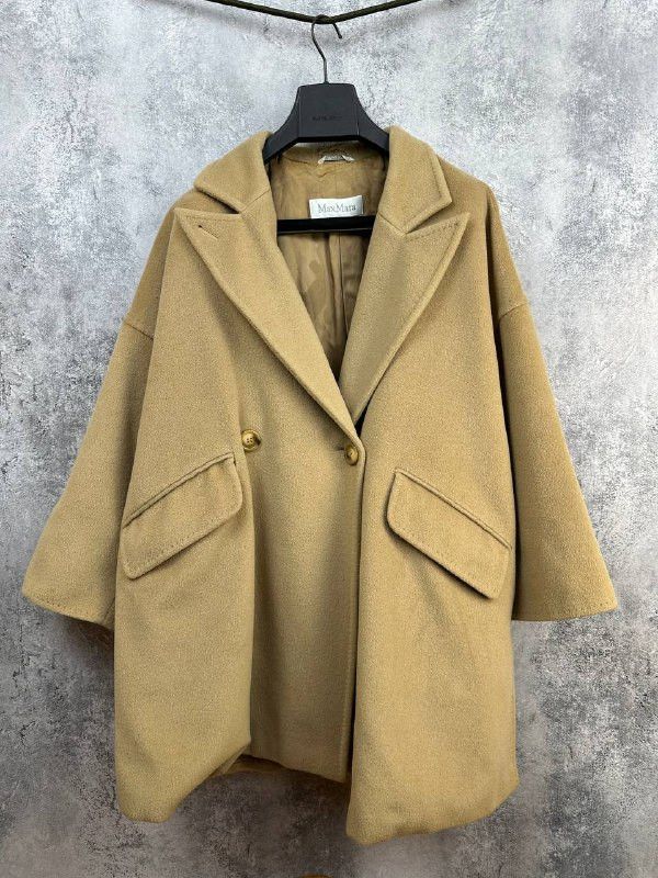 Max Mara Max Mara Virgin Wool/Cashmere Tailored Single Breasted Coat Size S / US 4 / IT 40 - 1 Thumbnail