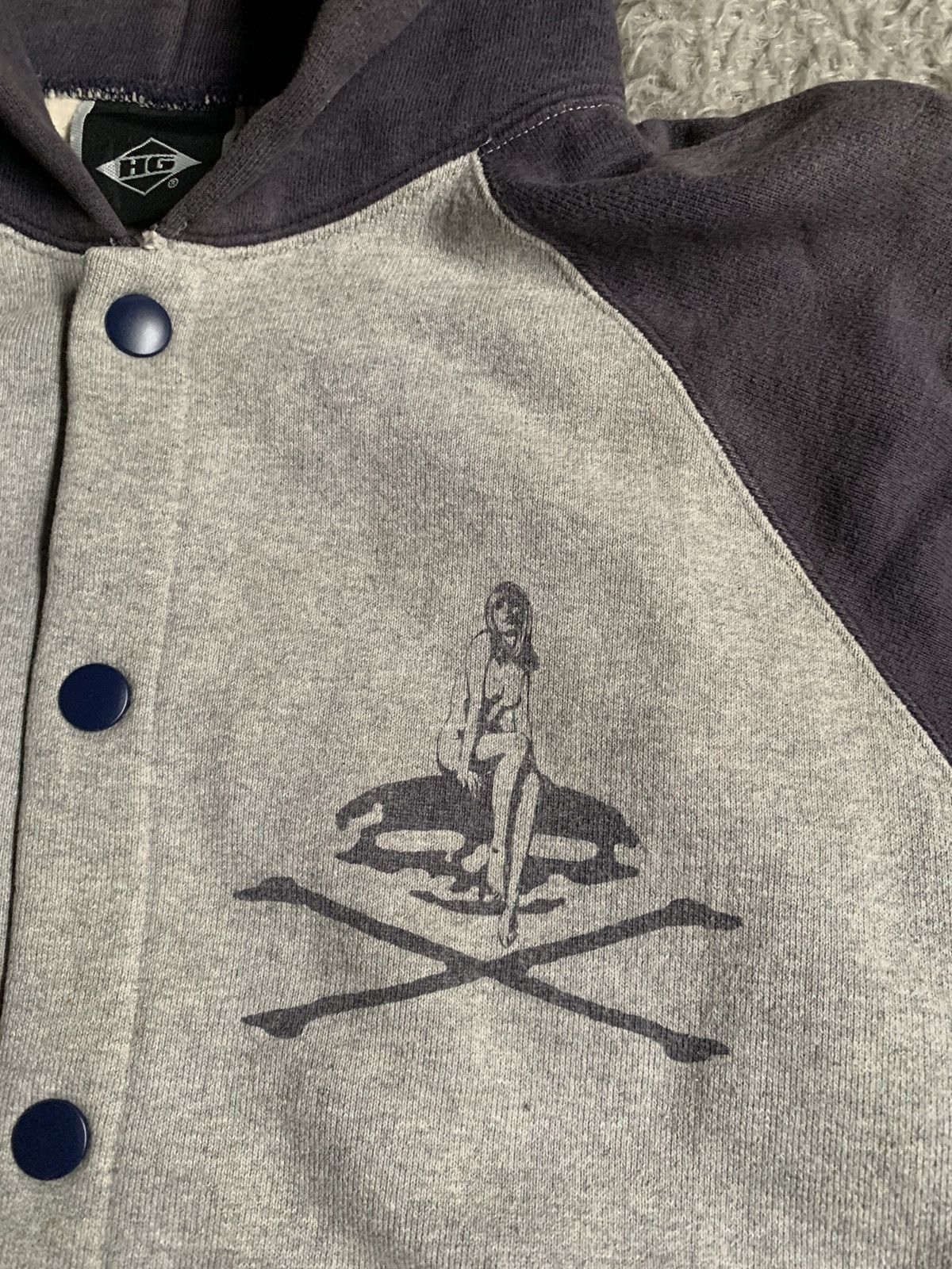 Hysteric Glamour Vintage 90s Hysteric Glamou Snap Button Hoodie erd grunge Size US M / EU 48-50 / 2 - 3 Thumbnail