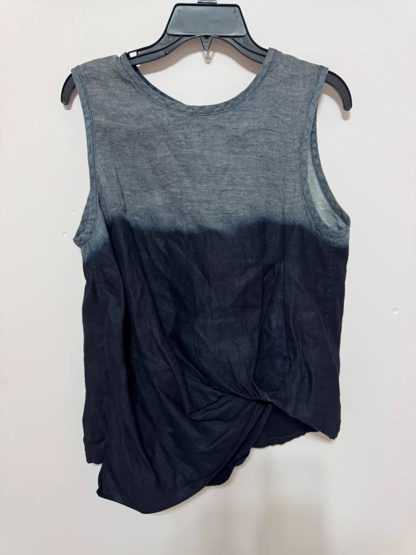 Y's Y's by Yohji Yamamoto Vintage Linen Ombre Blue Tank Top 2 Size XS / US 0-2 / IT 36-38 - 1 Thumbnail