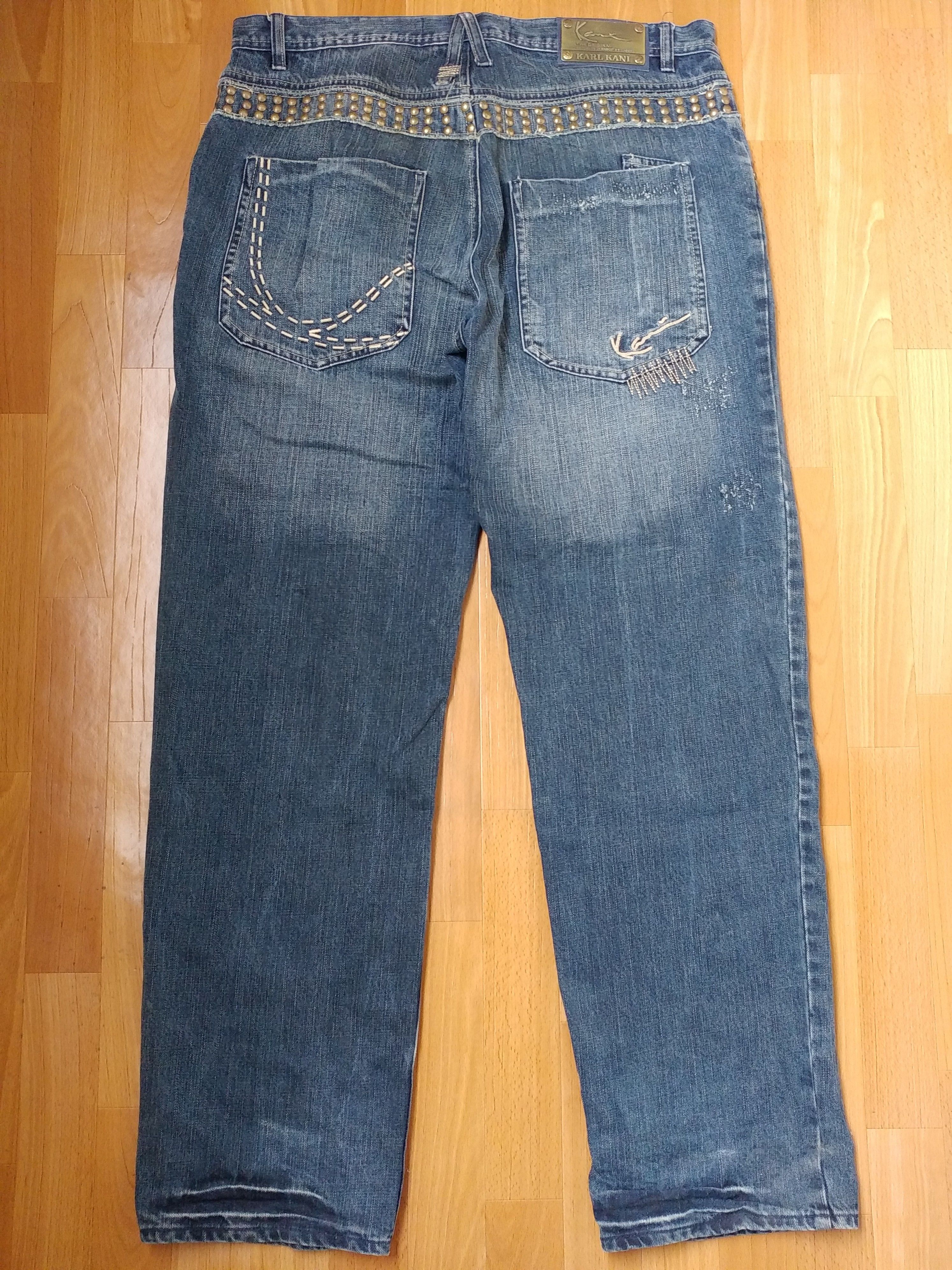 Karl Kani KARL KANI jeans, baggy, vintage Kani jeans, 90s hip hop W 36 Size US 36 / EU 52 - 1 Thumbnail