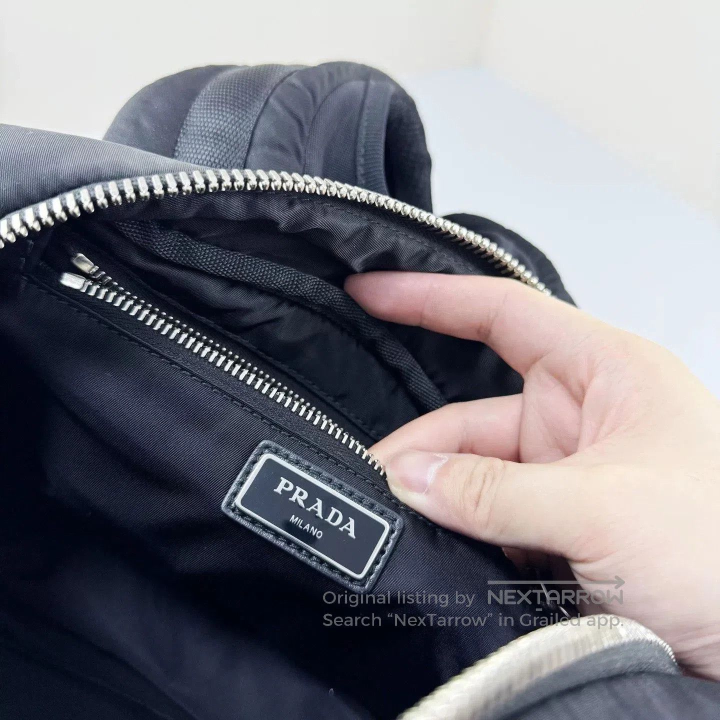 Prada Prada Runway Utility Pocket Backpack. Size ONE SIZE - 7 Thumbnail