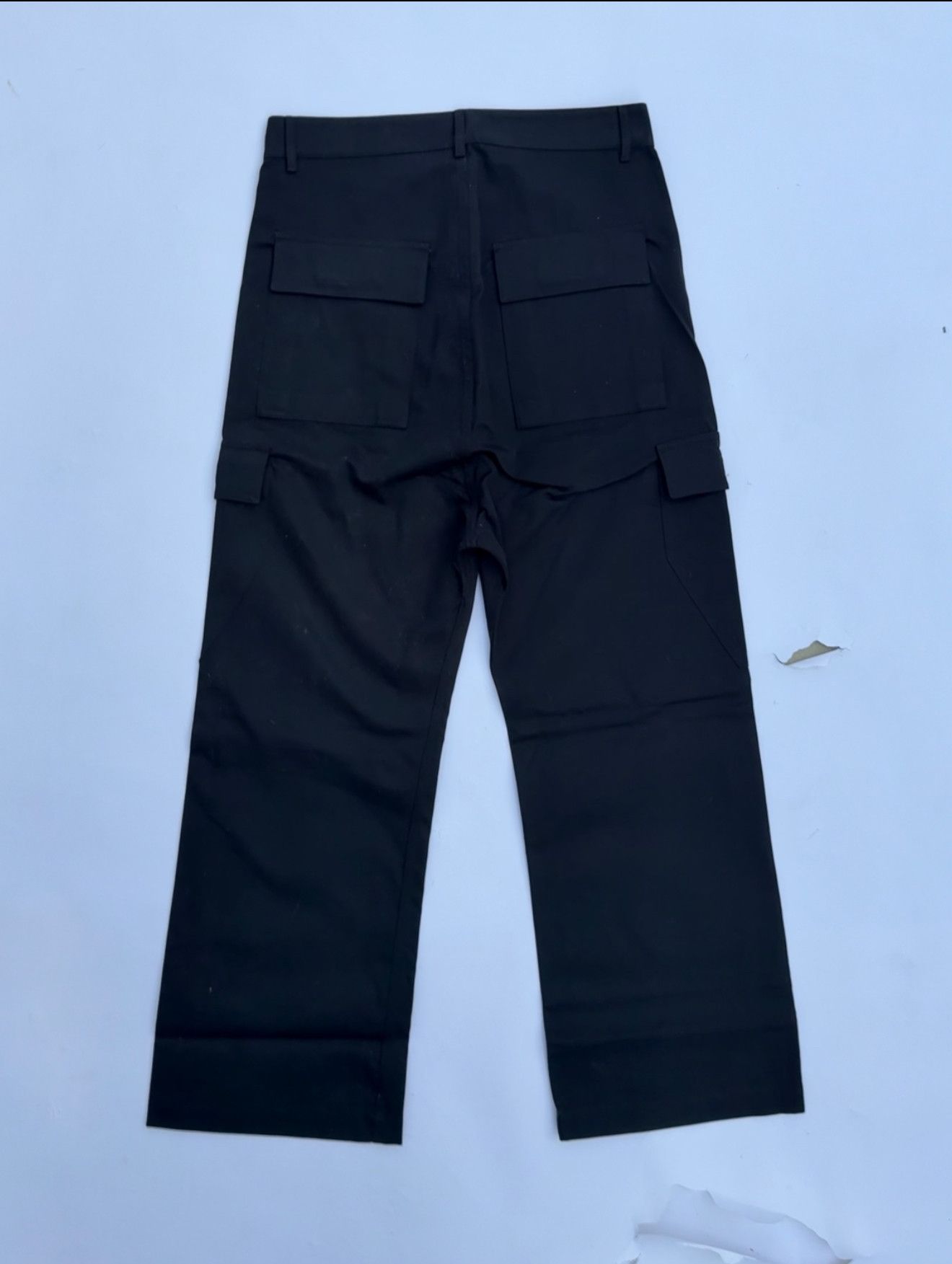 Rick Owens Drkshdw Rick Owens Drkshdw Cargo Trousers Twill Size US 30 / EU 46 - 2 Thumbnail